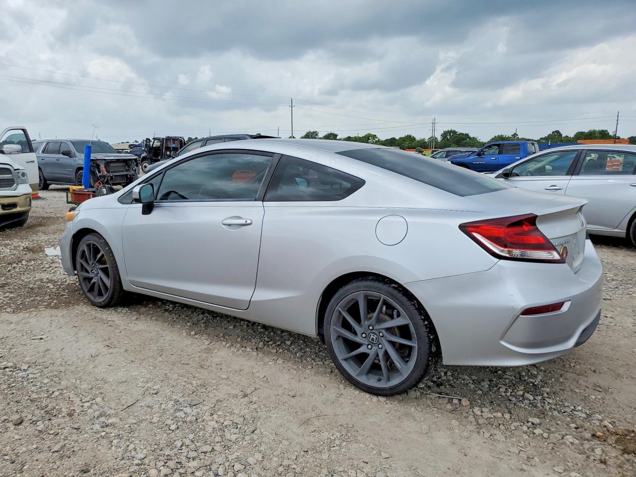 2015 Honda Civic Lx Silver vin: 2HGFG3B5XFH509485