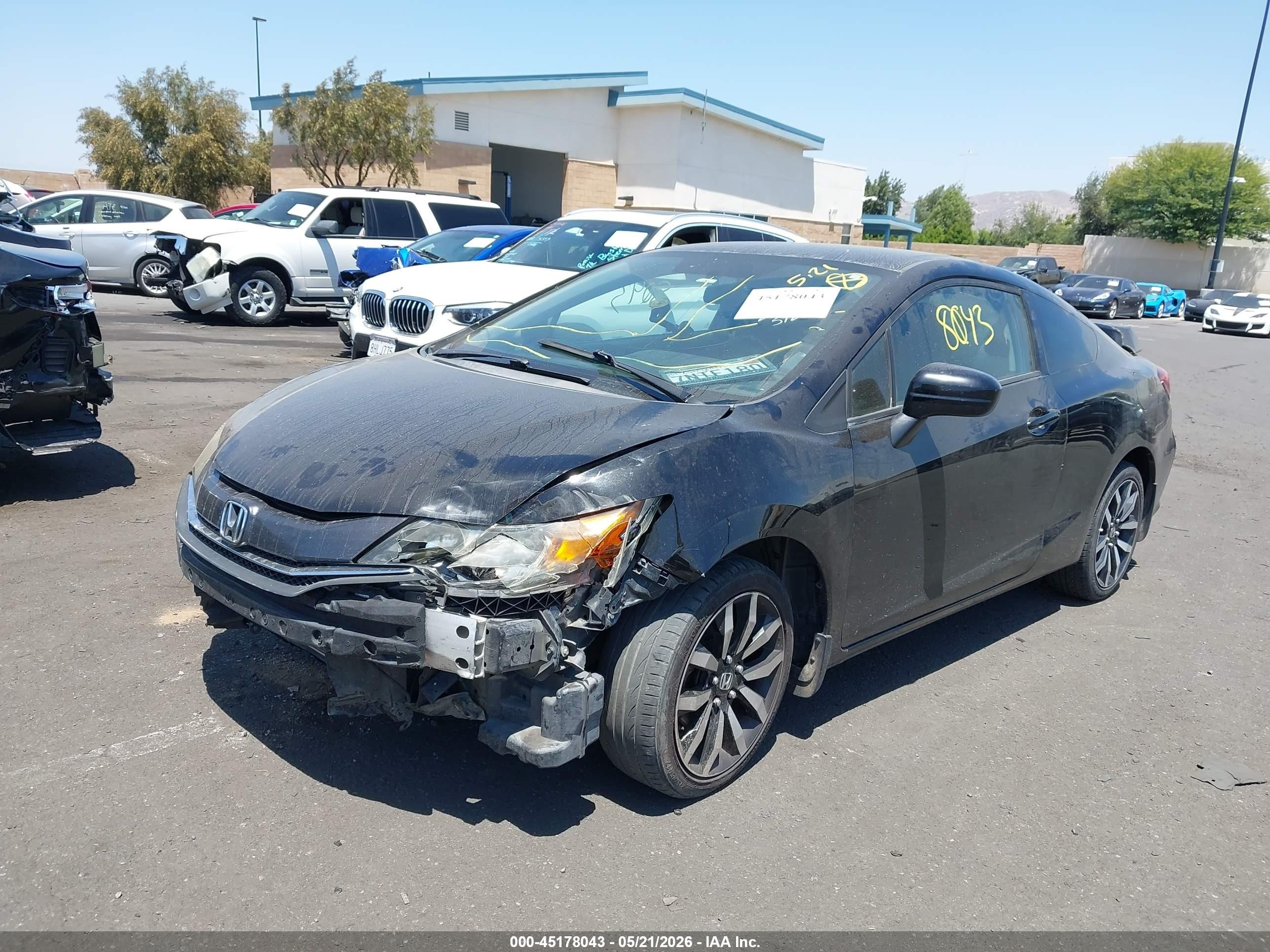 2015 Honda Civic Lx Black vin: 2HGFG3B5XFH528537