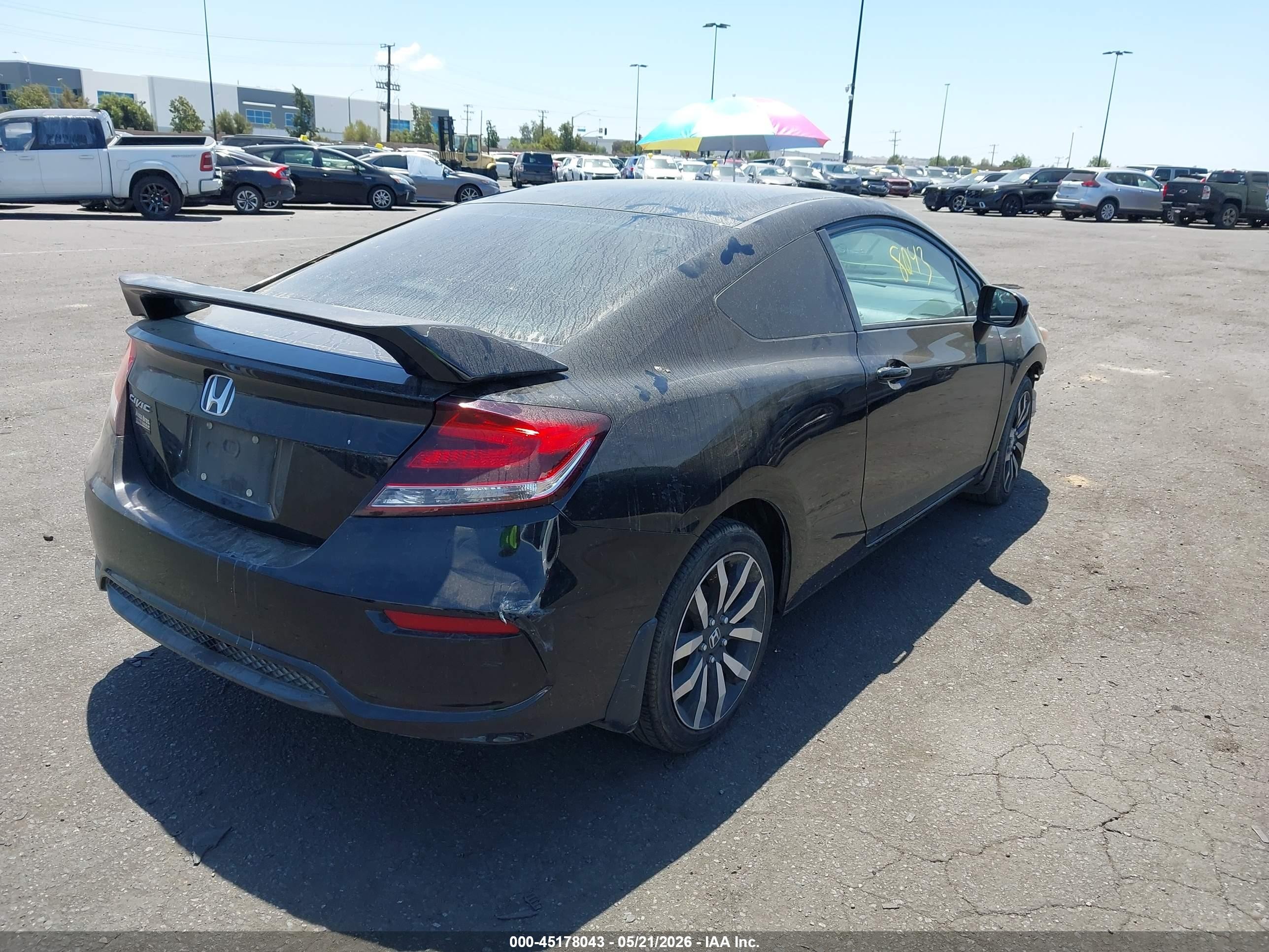 2015 Honda Civic Lx Black vin: 2HGFG3B5XFH528537
