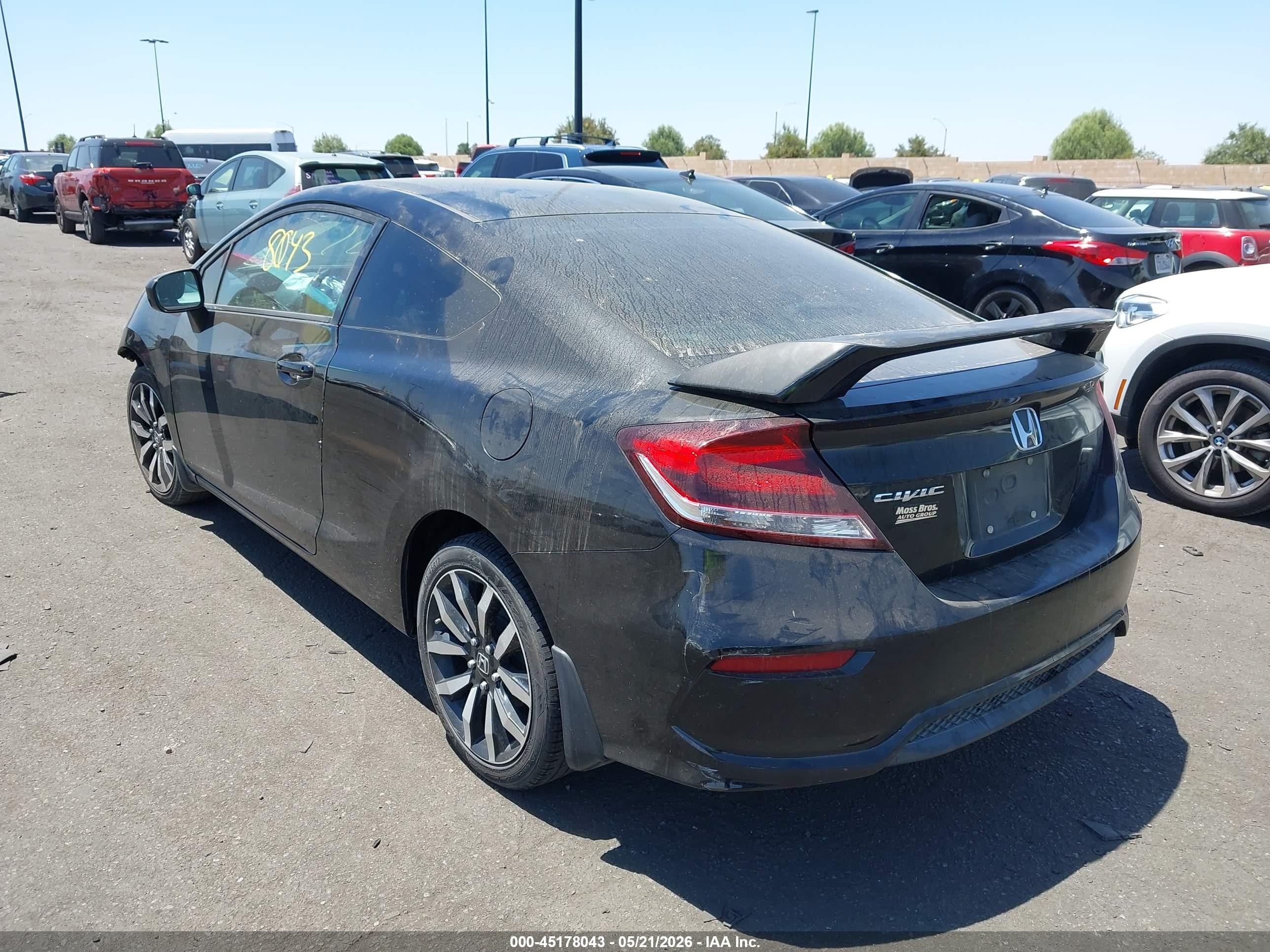 2015 Honda Civic Lx Black vin: 2HGFG3B5XFH528537