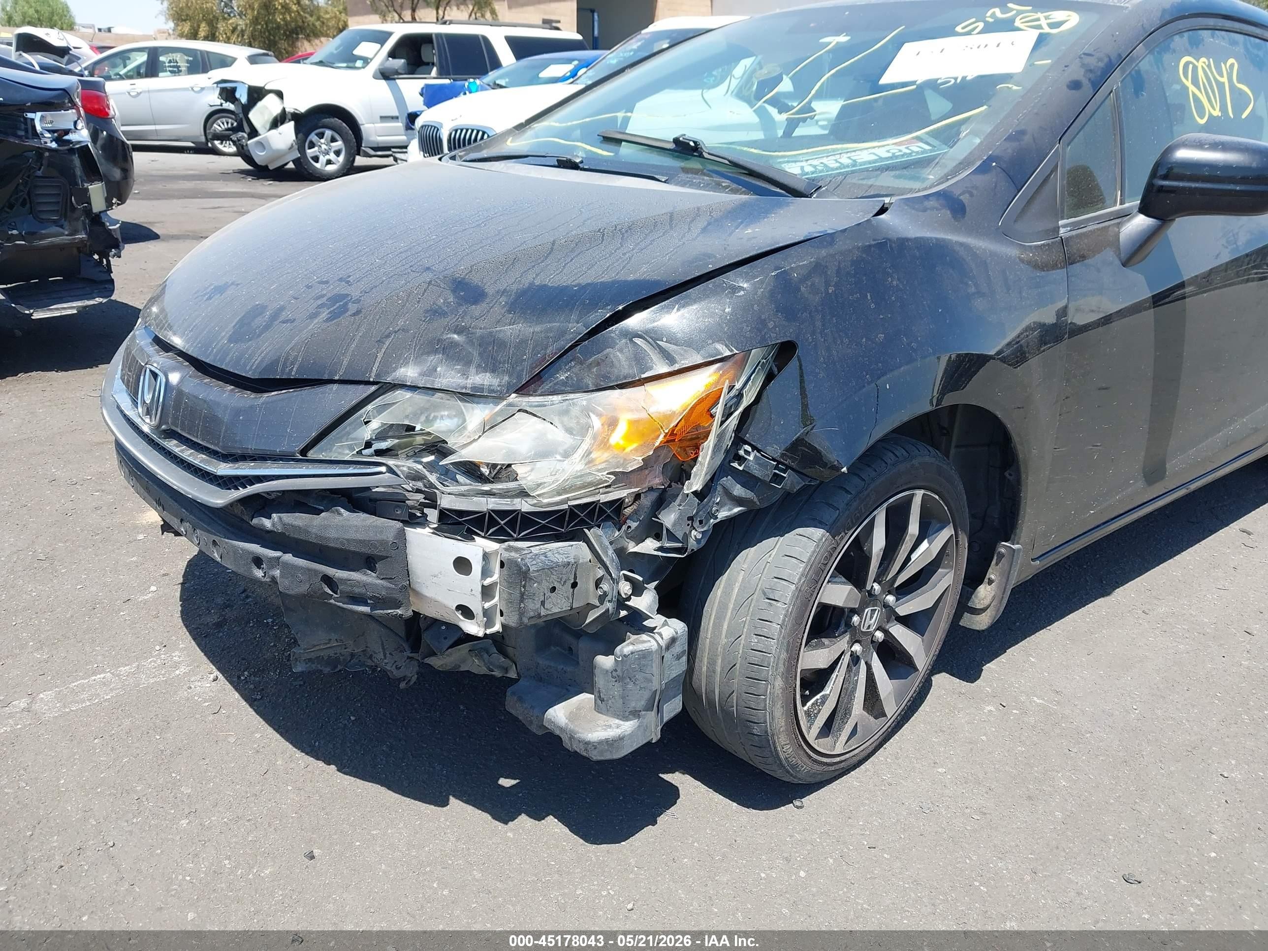 2015 Honda Civic Lx Black vin: 2HGFG3B5XFH528537