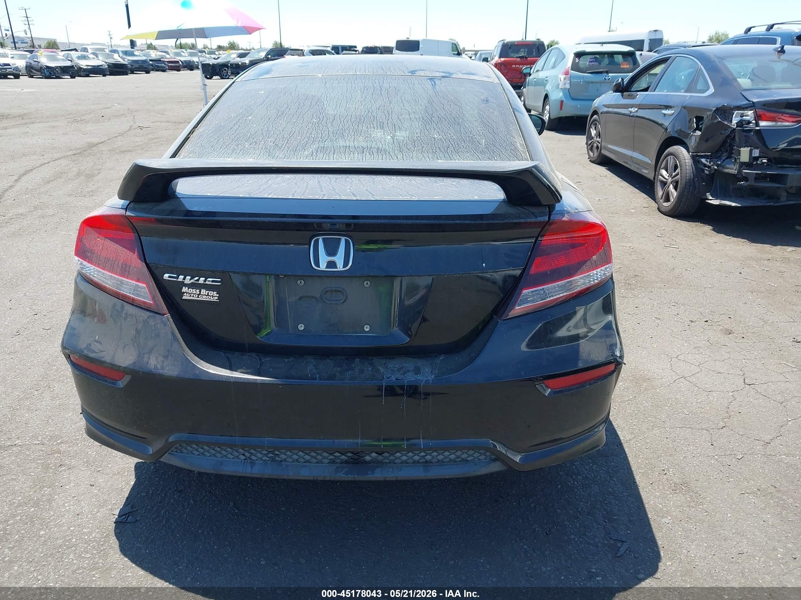 2015 Honda Civic Lx Black vin: 2HGFG3B5XFH528537