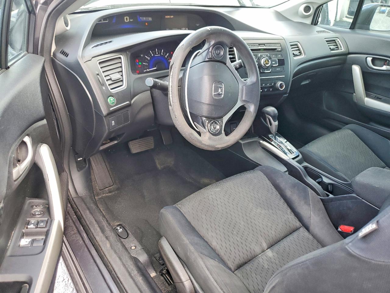 2015 Honda Civic Lx Gray vin: 2HGFG3B5XFH530742