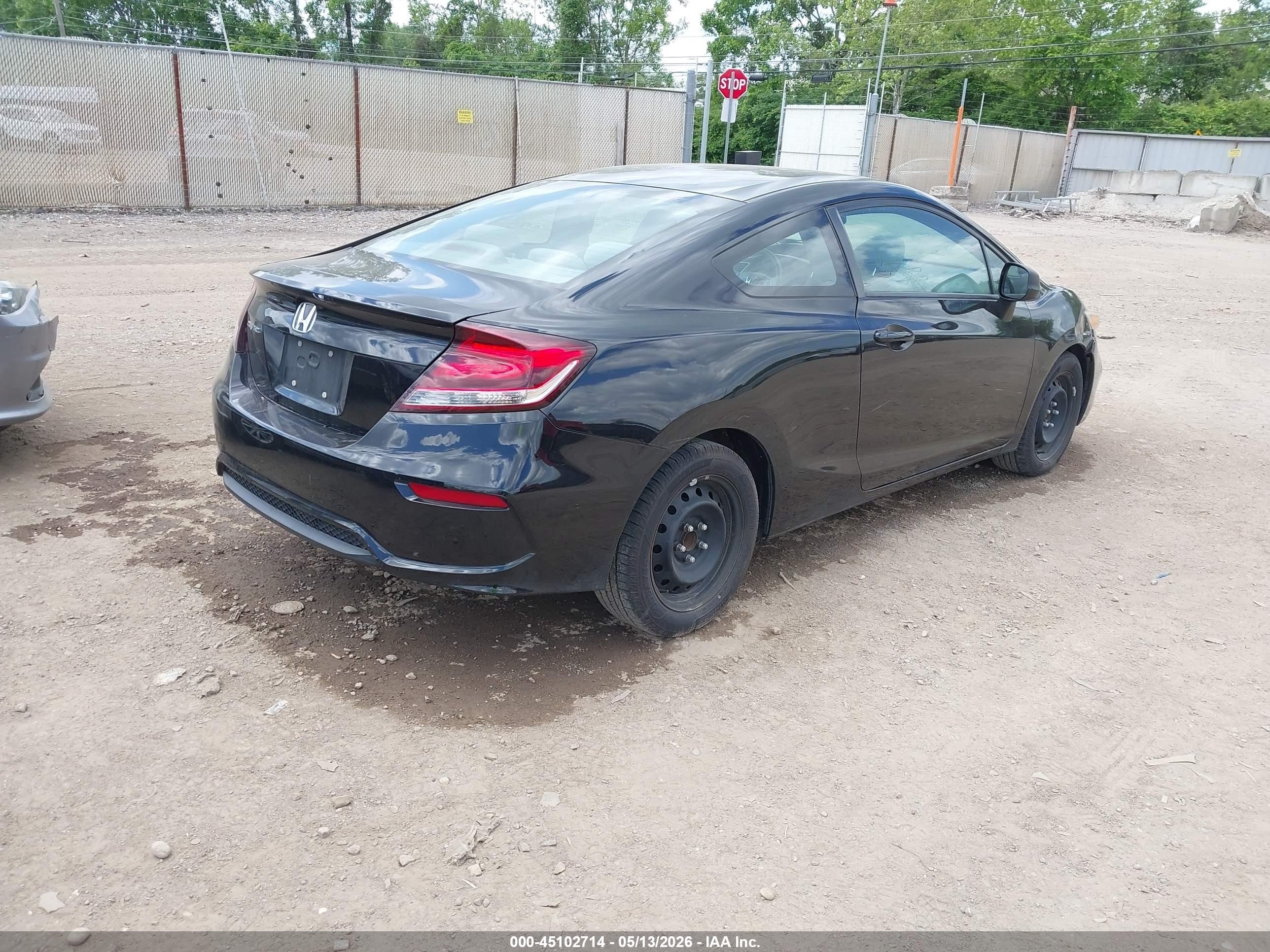 2015 Honda Civic Lx Black vin: 2HGFG3B5XFH531728