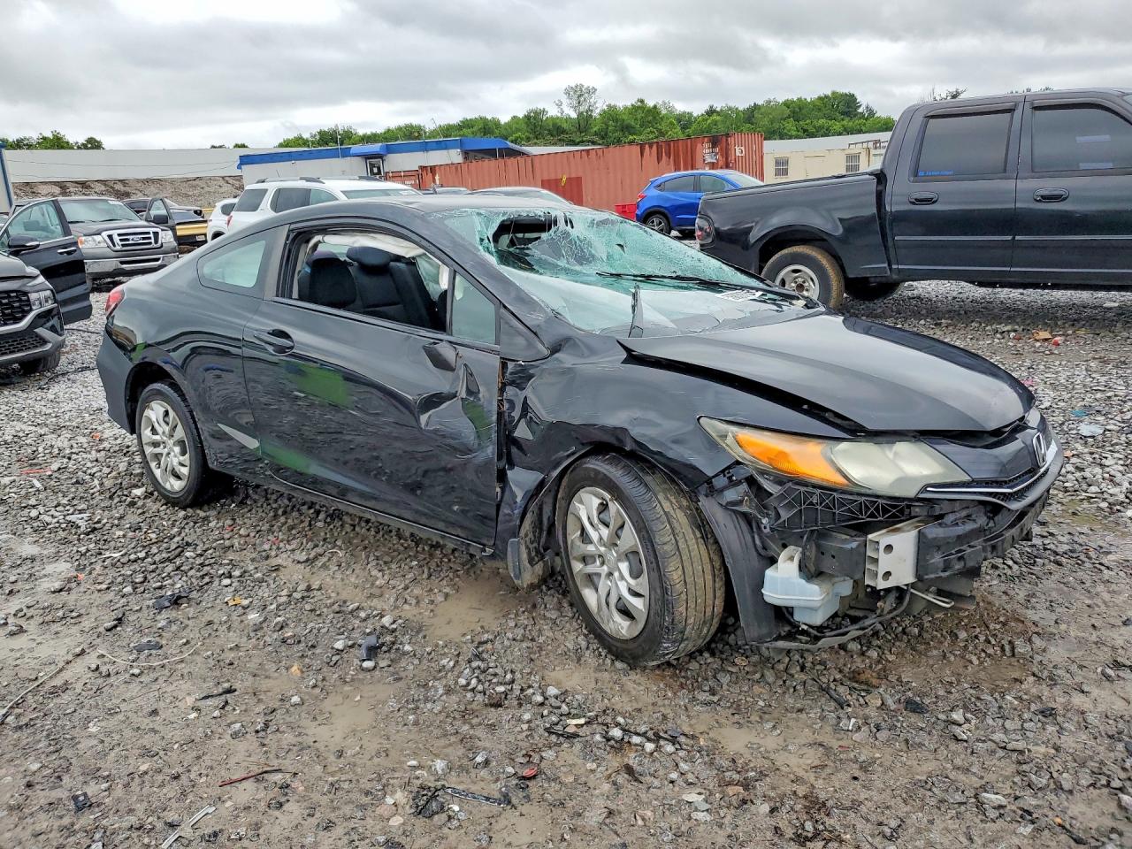 2015 Honda Civic Lx Black vin: 2HGFG3B5XFH532796