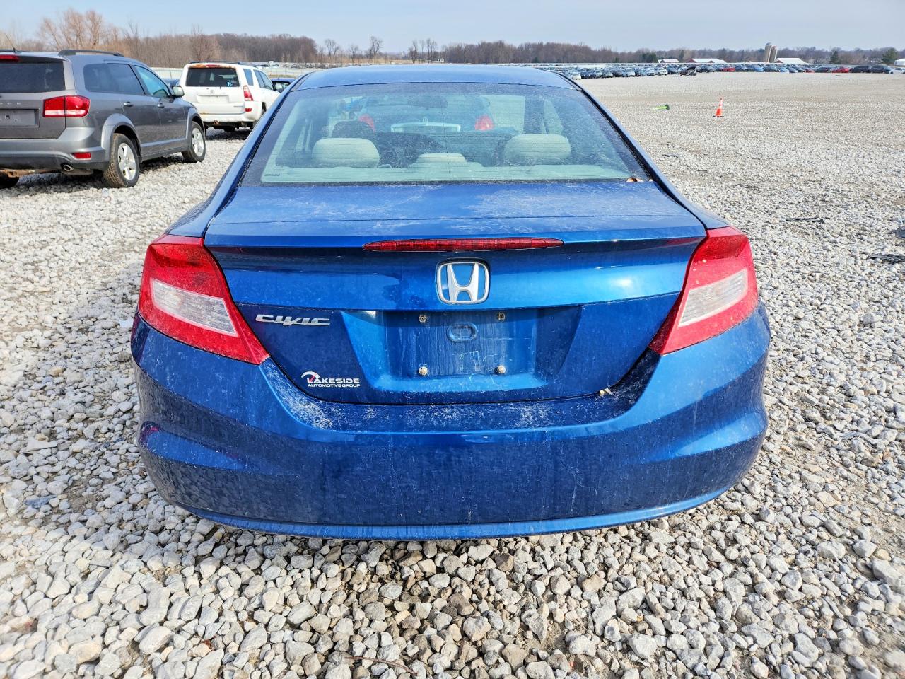 2012 Honda Civic Ex Blue vin: 2HGFG3B80CH530013