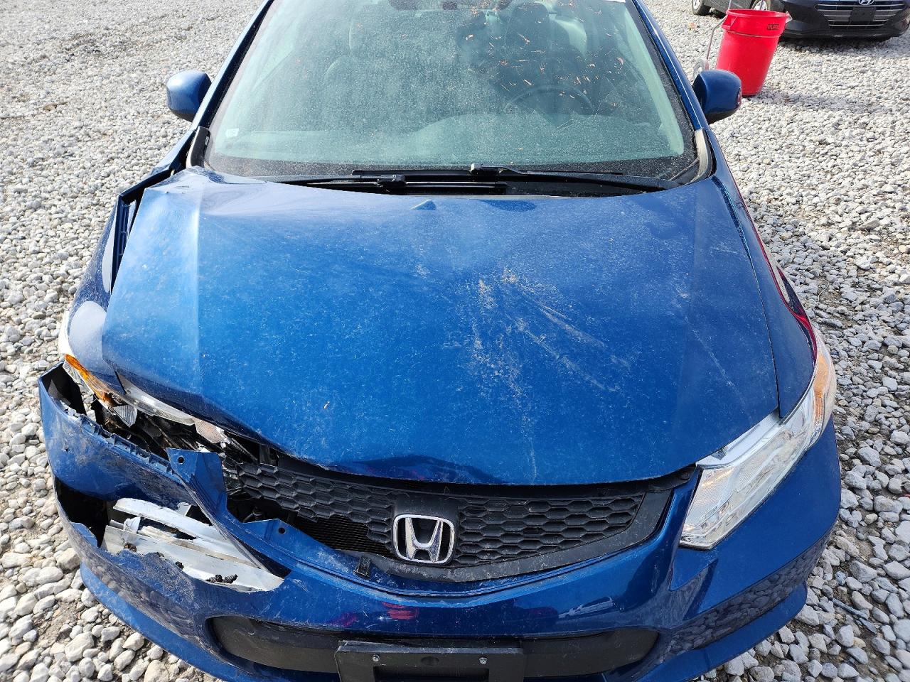 2012 Honda Civic Ex Blue vin: 2HGFG3B80CH530013