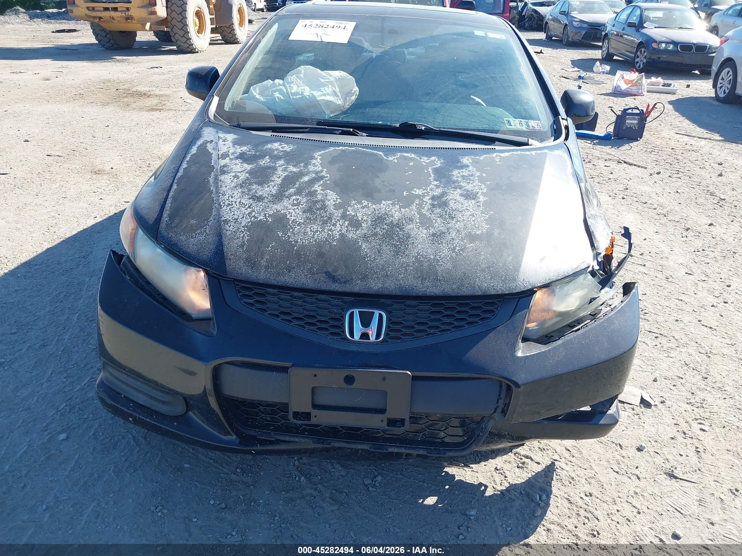 2012 Honda Civic Ex Black vin: 2HGFG3B80CH533784