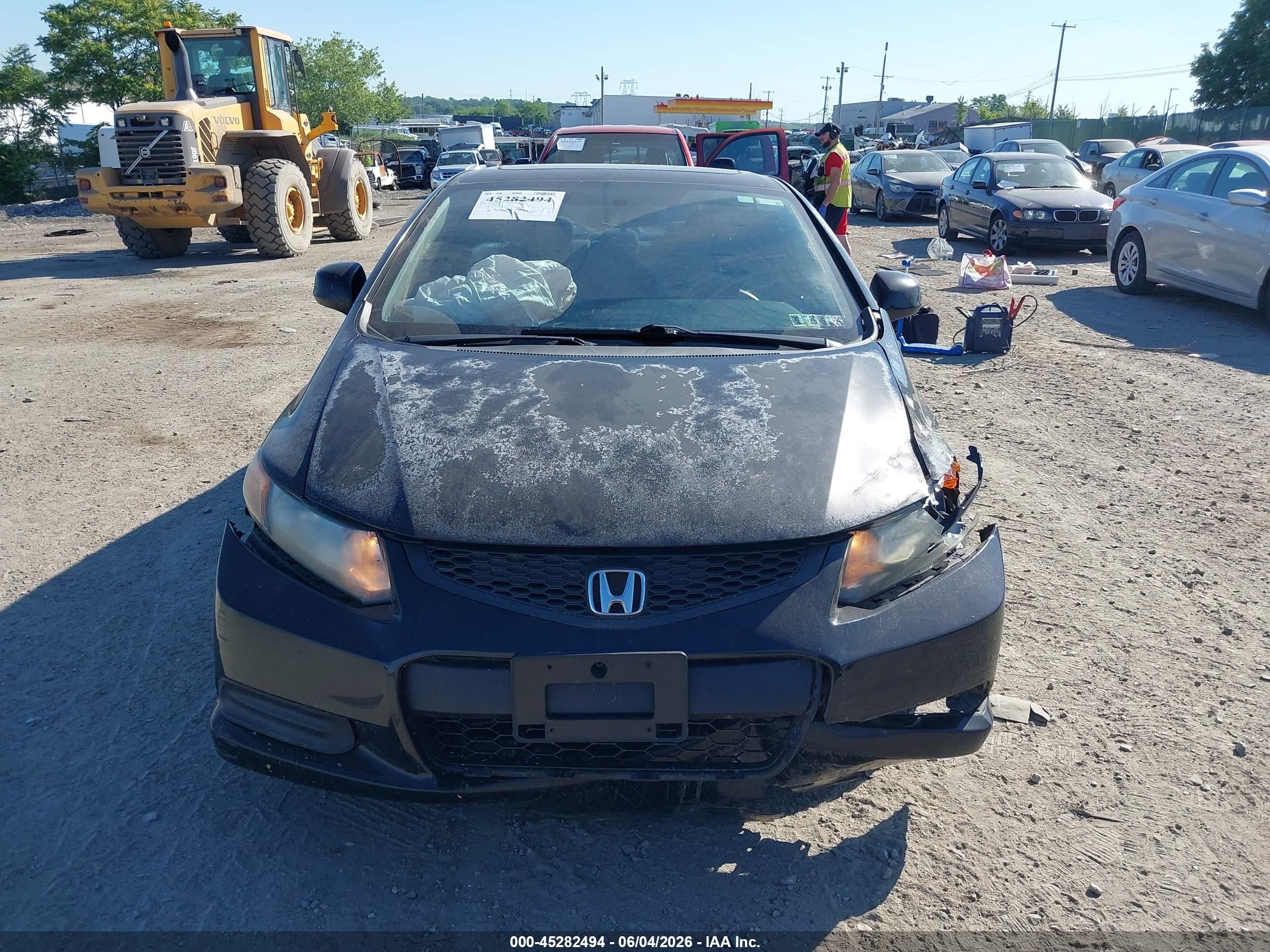 2012 Honda Civic Ex Black vin: 2HGFG3B80CH533784