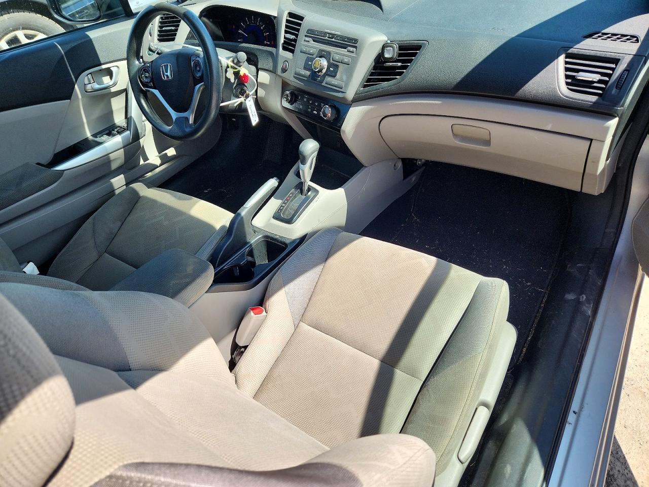2012 Honda Civic Ex Gray vin: 2HGFG3B80CH540945