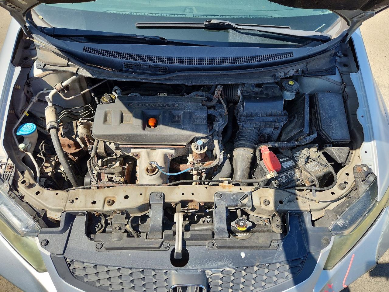 2012 Honda Civic Ex Gray vin: 2HGFG3B80CH540945