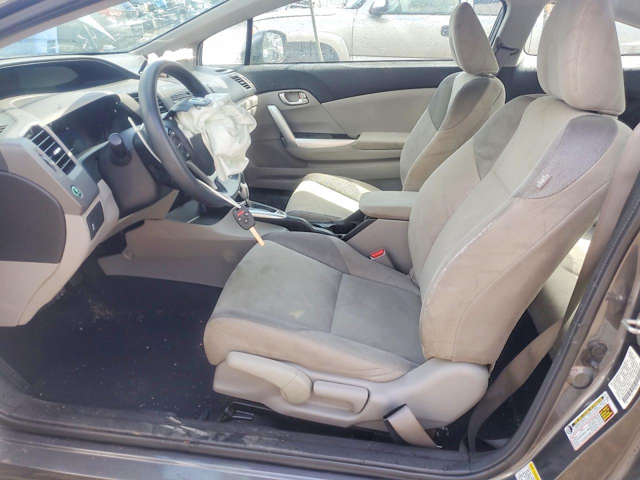 2012 Honda Civic Ex Gray vin: 2HGFG3B80CH546955