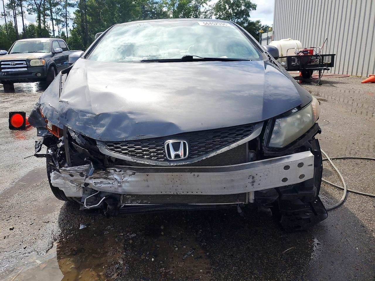 2012 Honda Civic Ex Gray vin: 2HGFG3B80CH546955
