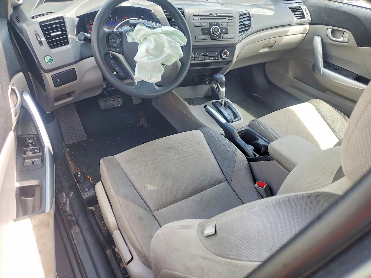 2012 Honda Civic Ex Gray vin: 2HGFG3B80CH546955