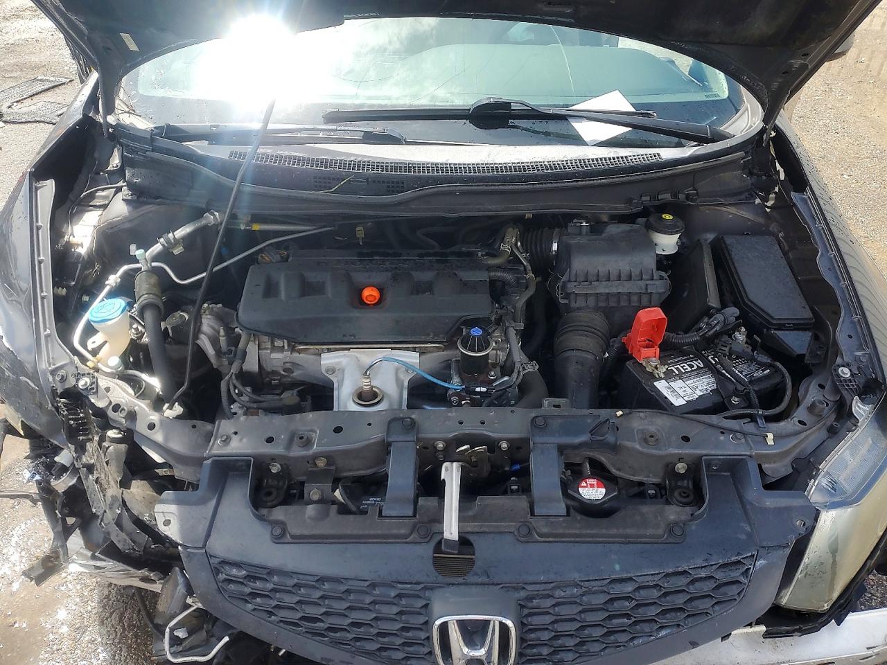 2012 Honda Civic Ex Gray vin: 2HGFG3B80CH546955