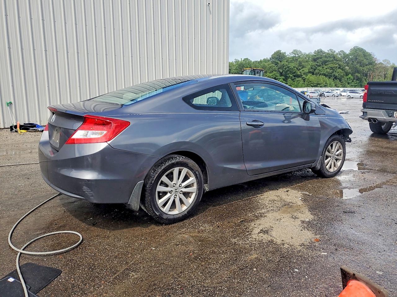2012 Honda Civic Ex Gray vin: 2HGFG3B80CH546955