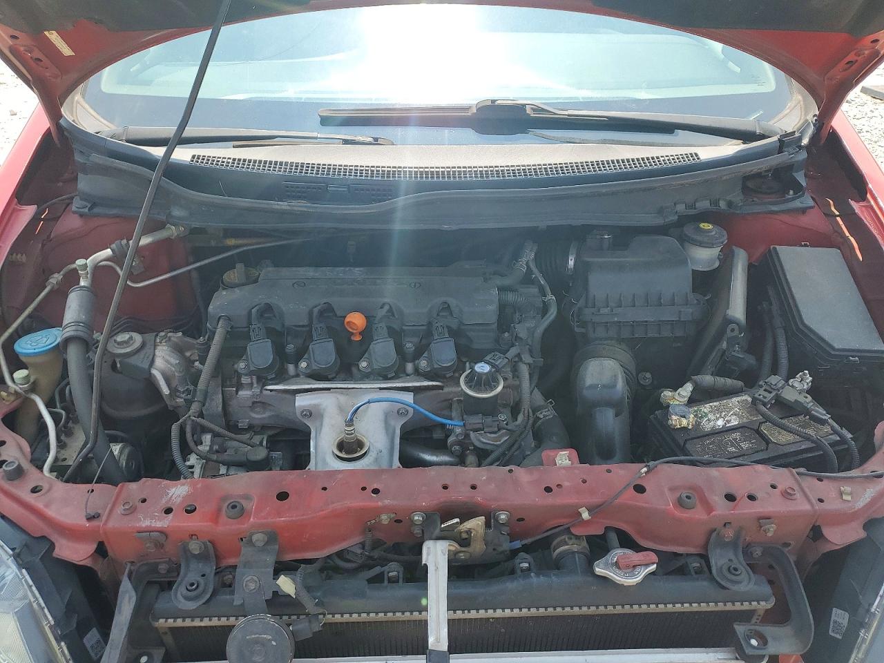 2013 Honda Civic Ex Red vin: 2HGFG3B80DH500379