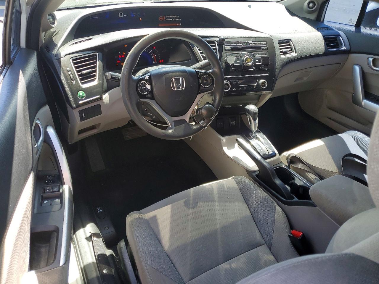 2013 Honda Civic Ex White vin: 2HGFG3B80DH504738