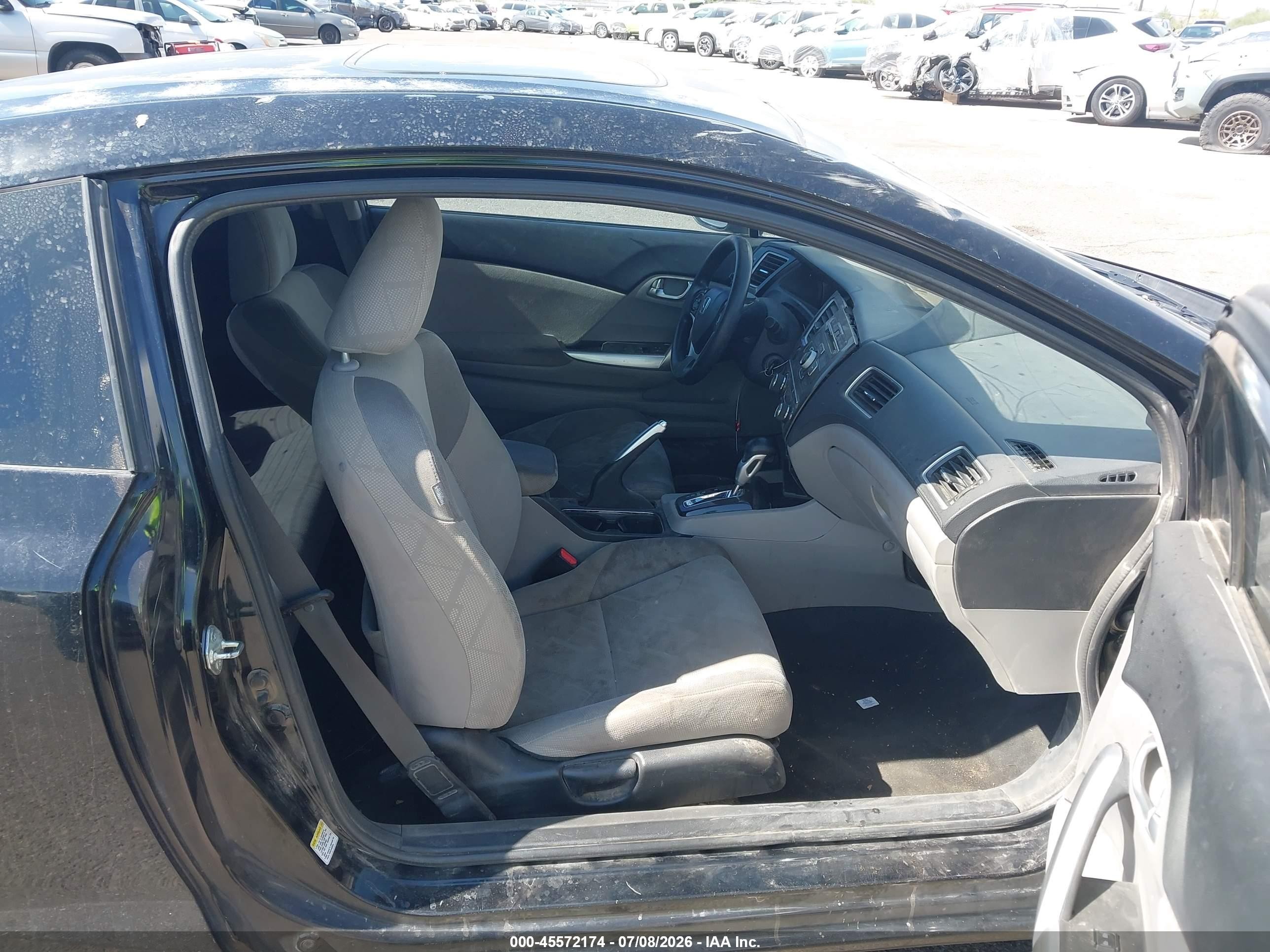 2013 Honda Civic Ex Black vin: 2HGFG3B80DH505727
