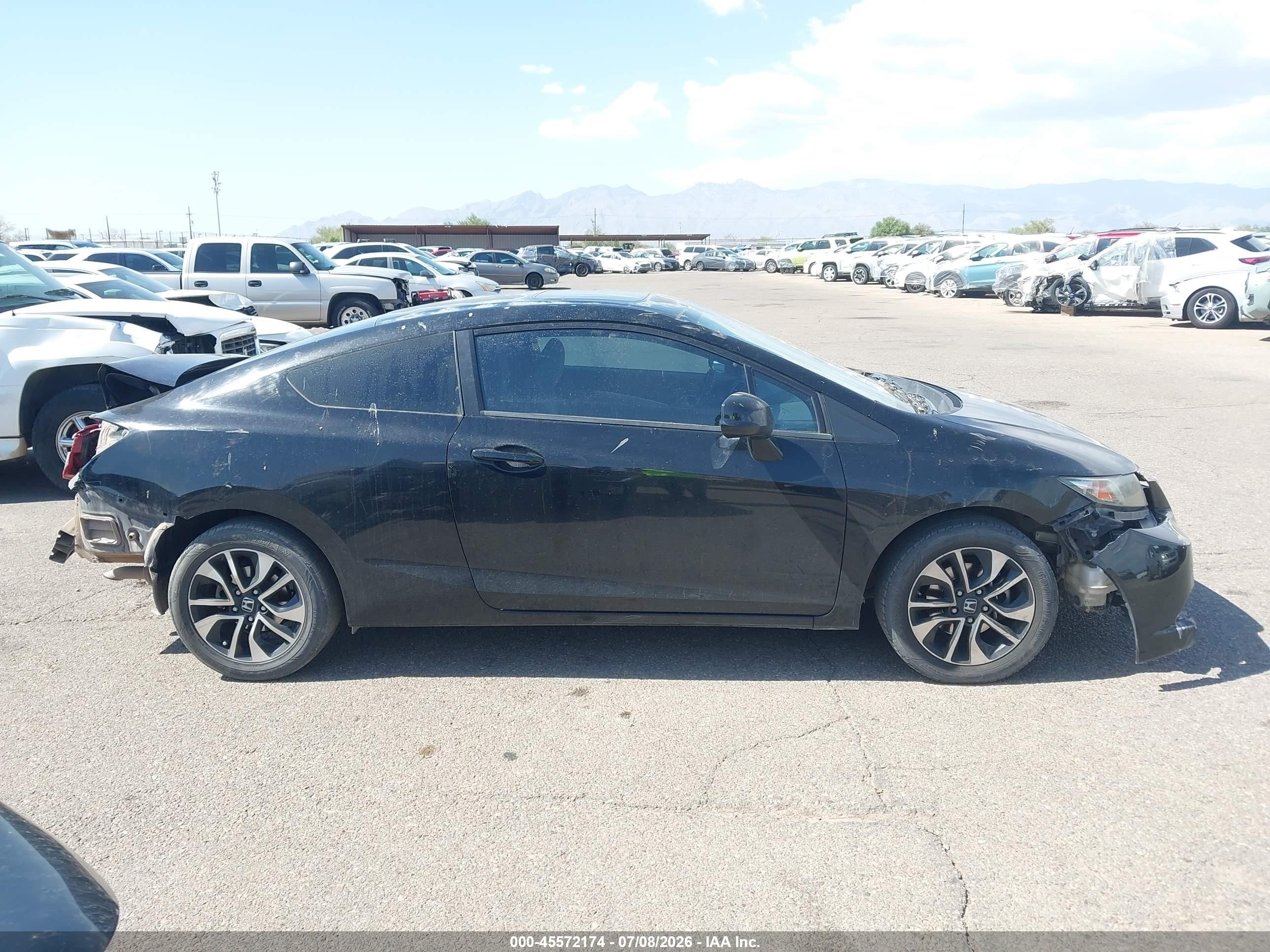 2013 Honda Civic Ex Black vin: 2HGFG3B80DH505727