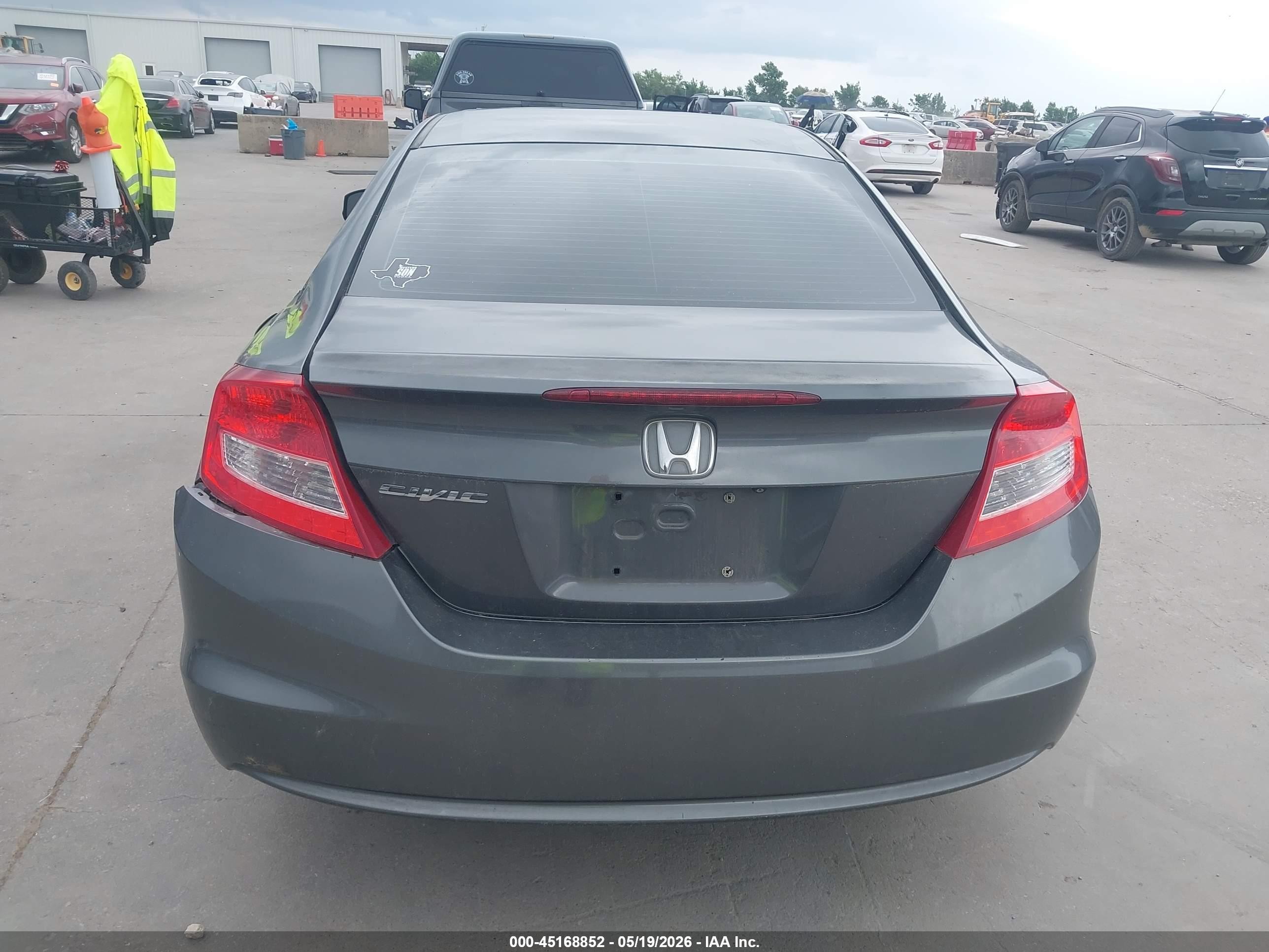 2013 Honda Civic Ex Gray vin: 2HGFG3B80DH515111