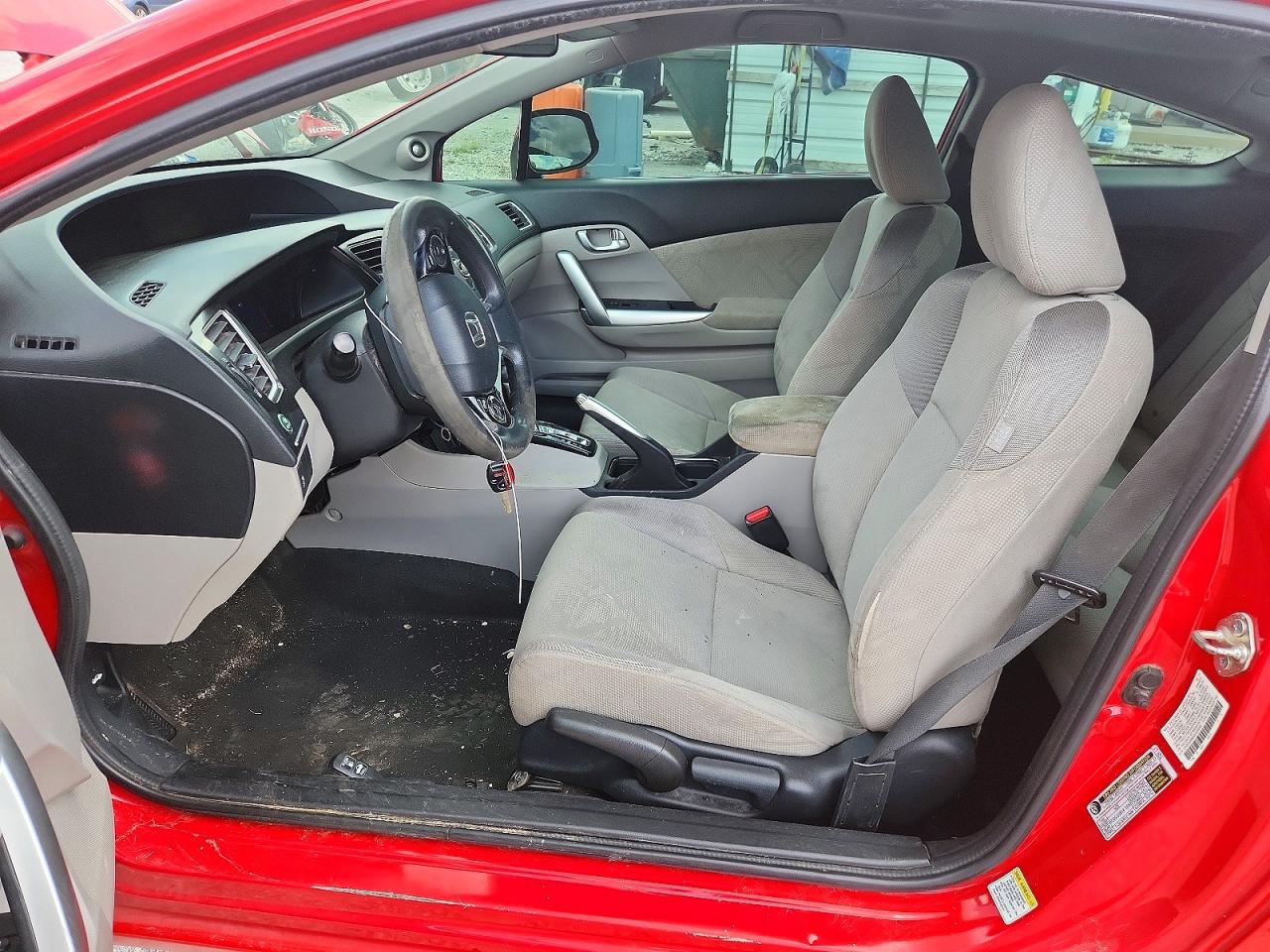 2013 Honda Civic Ex Red vin: 2HGFG3B80DH520695