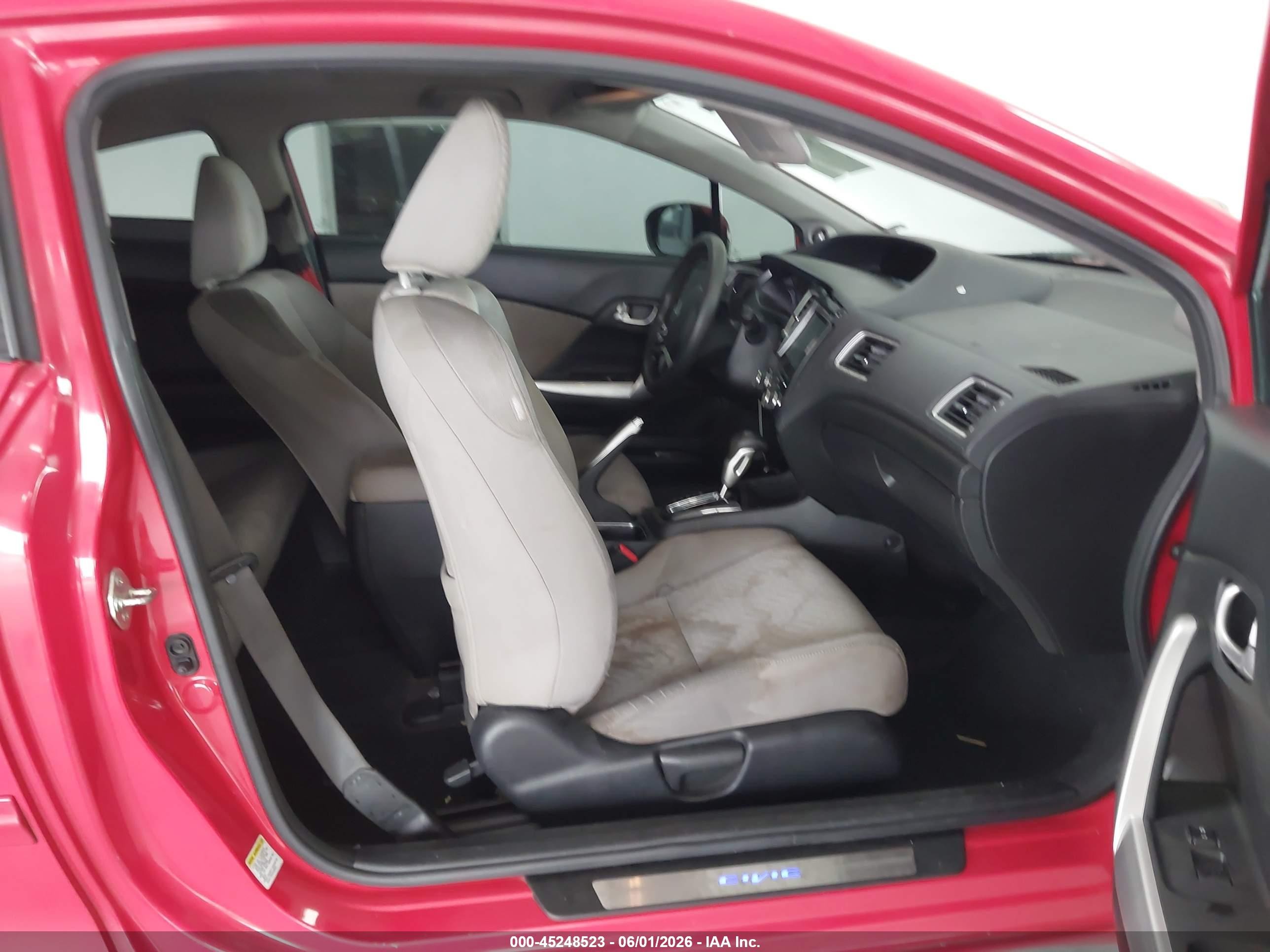 2014 Honda Civic Ex Red vin: 2HGFG3B80EH501081