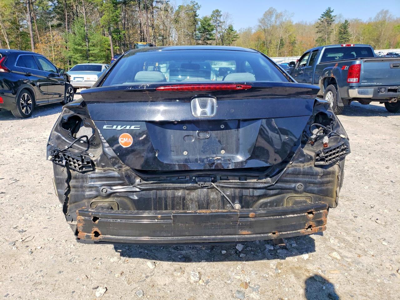 2014 Honda Civic Ex Black vin: 2HGFG3B80EH501579