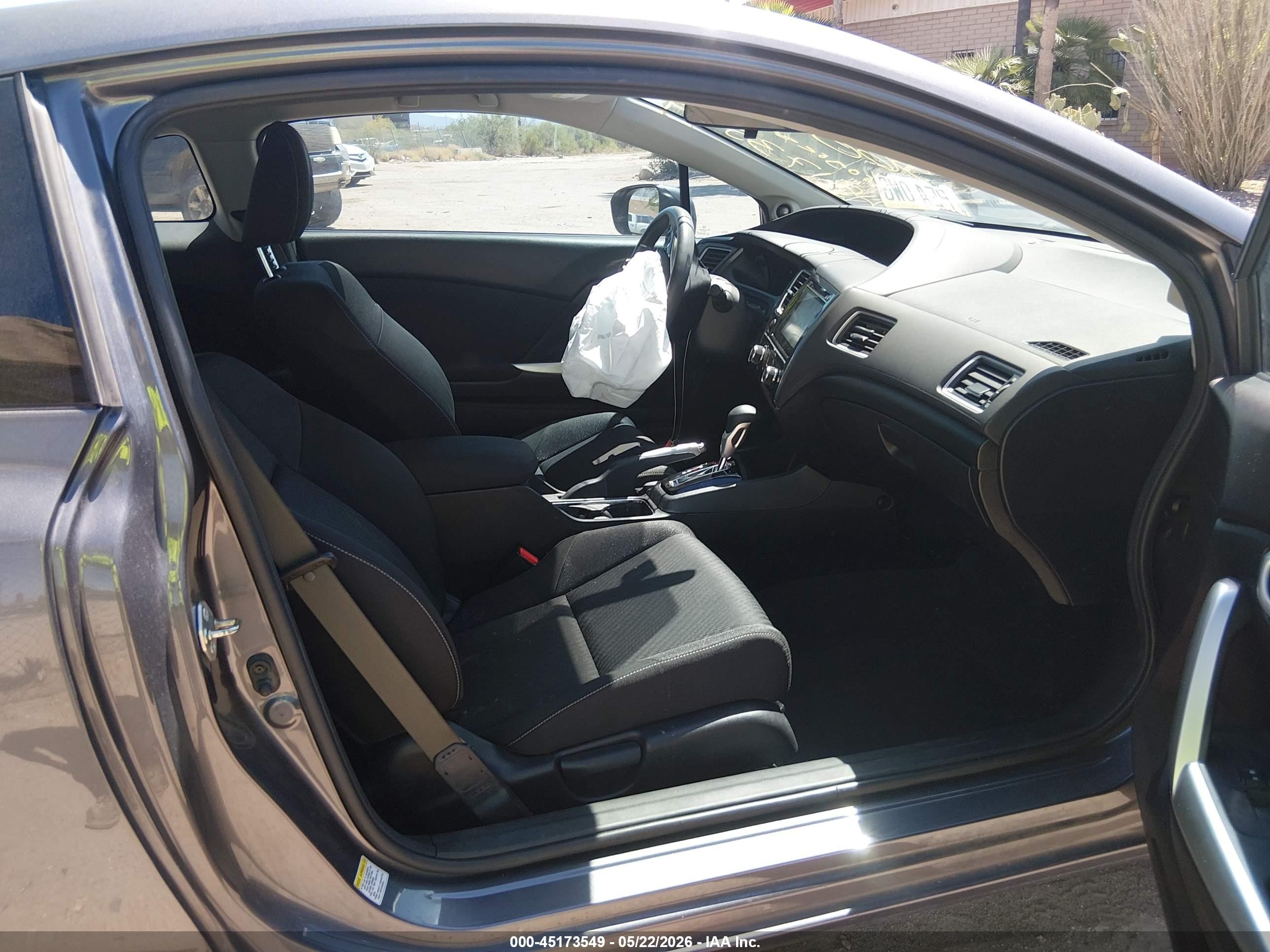 2014 Honda Civic Ex Gray vin: 2HGFG3B80EH510296
