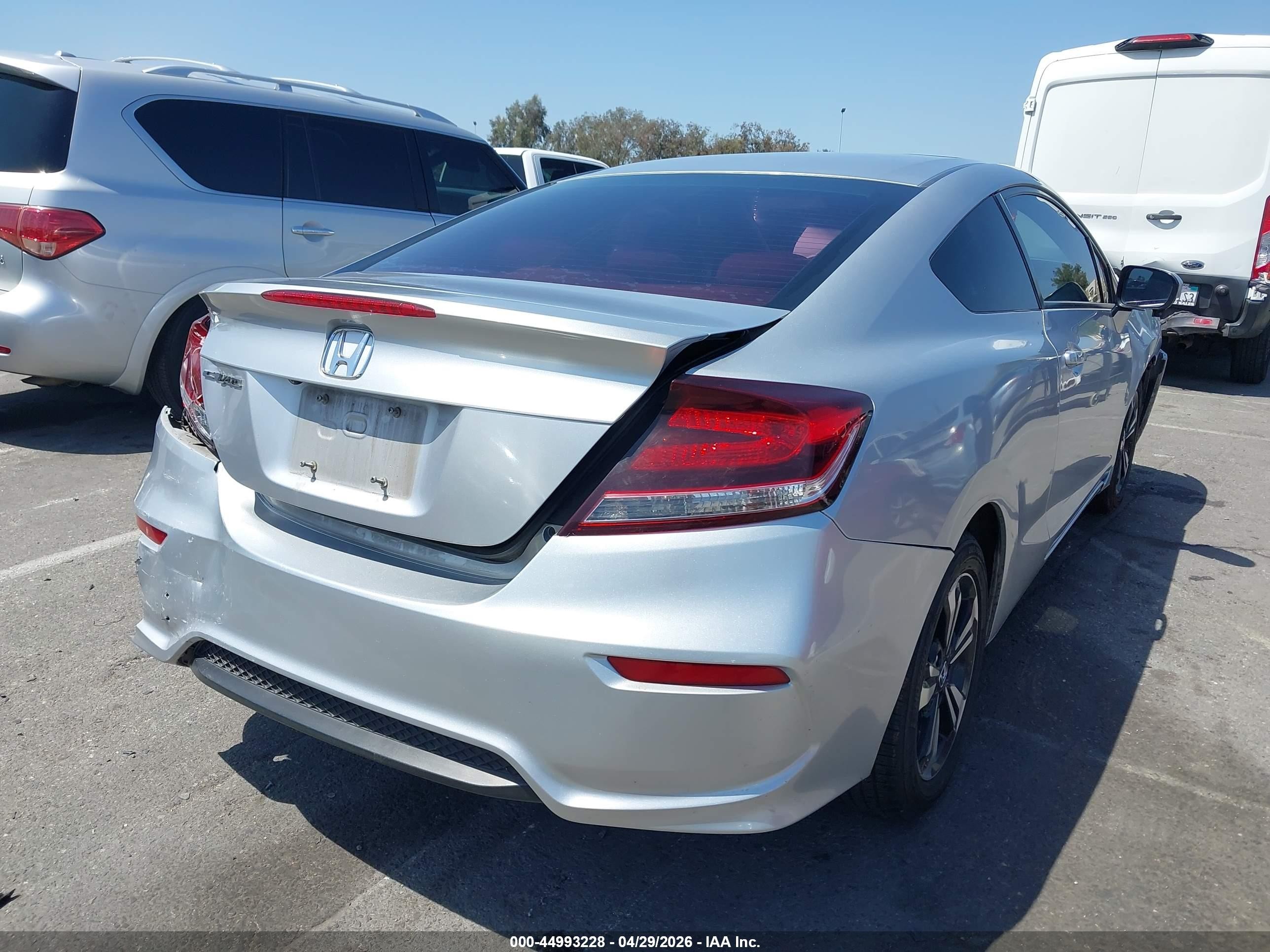 2014 Honda Civic Ex Серебряный vin: 2HGFG3B80EH518785