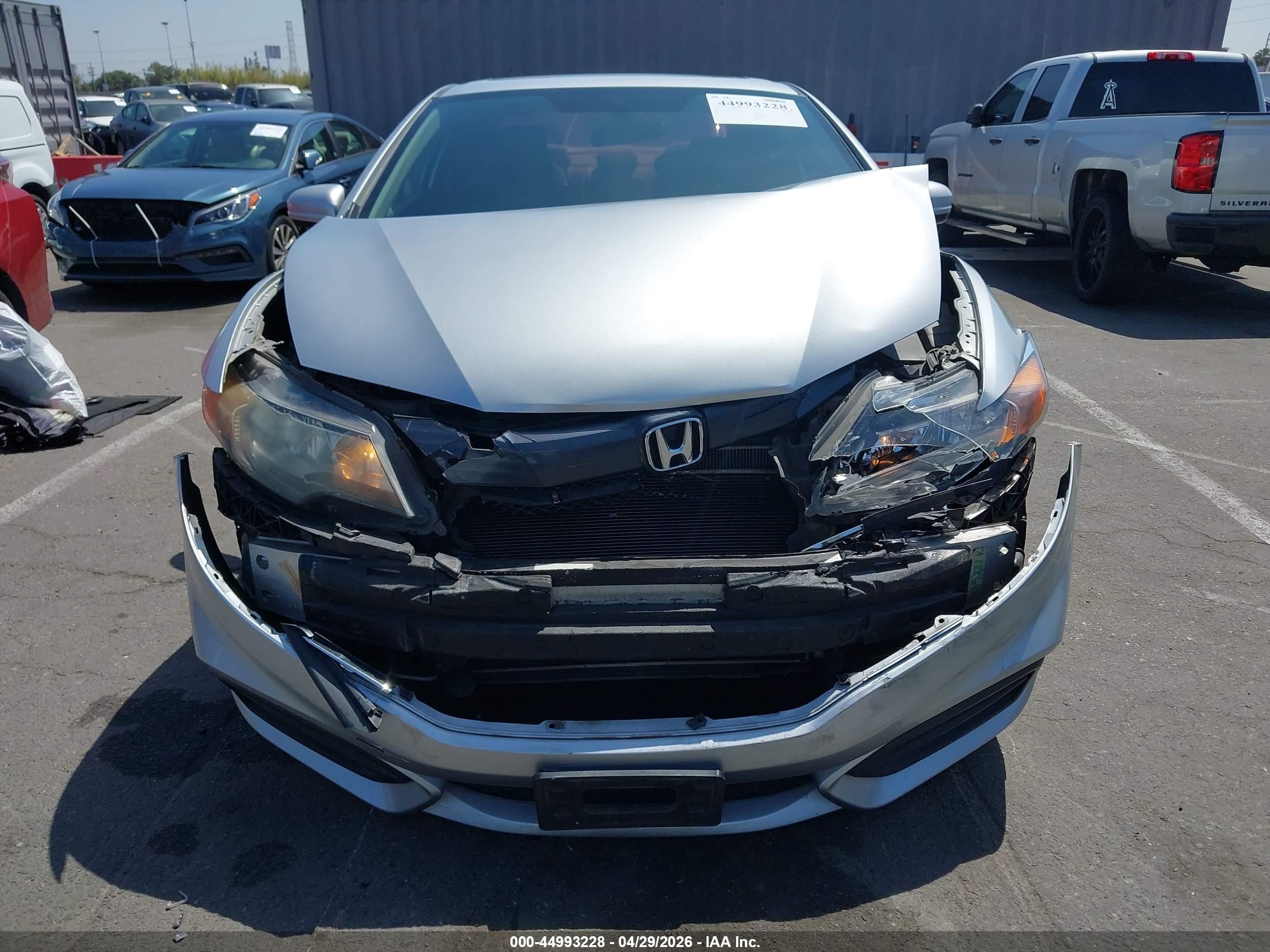 2014 Honda Civic Ex Серебряный vin: 2HGFG3B80EH518785