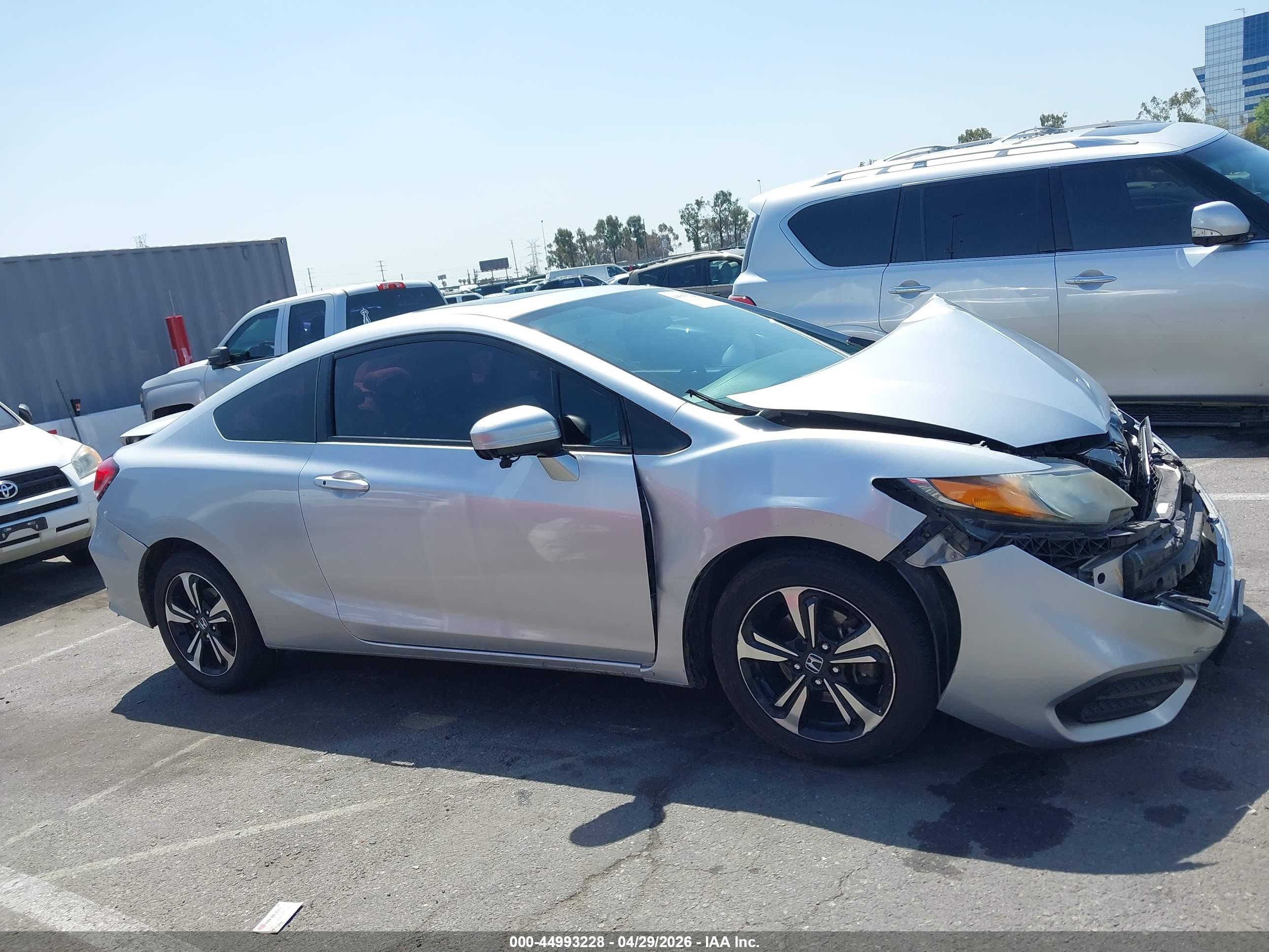 2014 Honda Civic Ex Серебряный vin: 2HGFG3B80EH518785