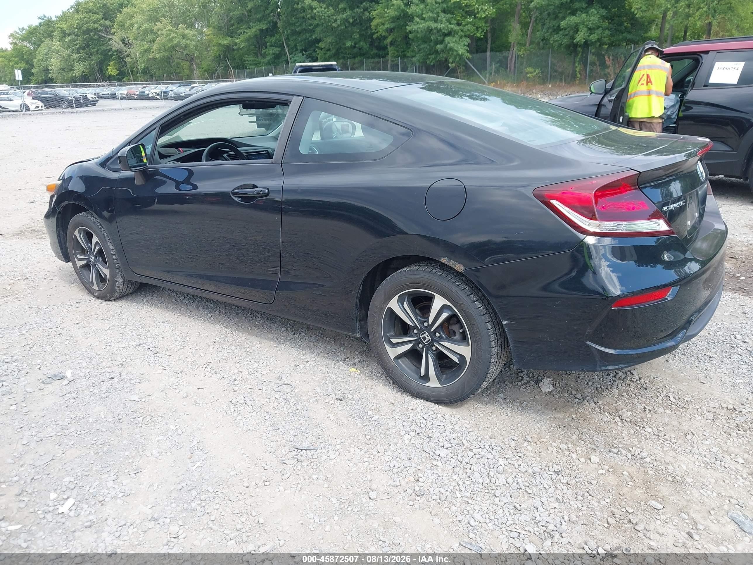 2014 Honda Civic Ex Black vin: 2HGFG3B80EH525638