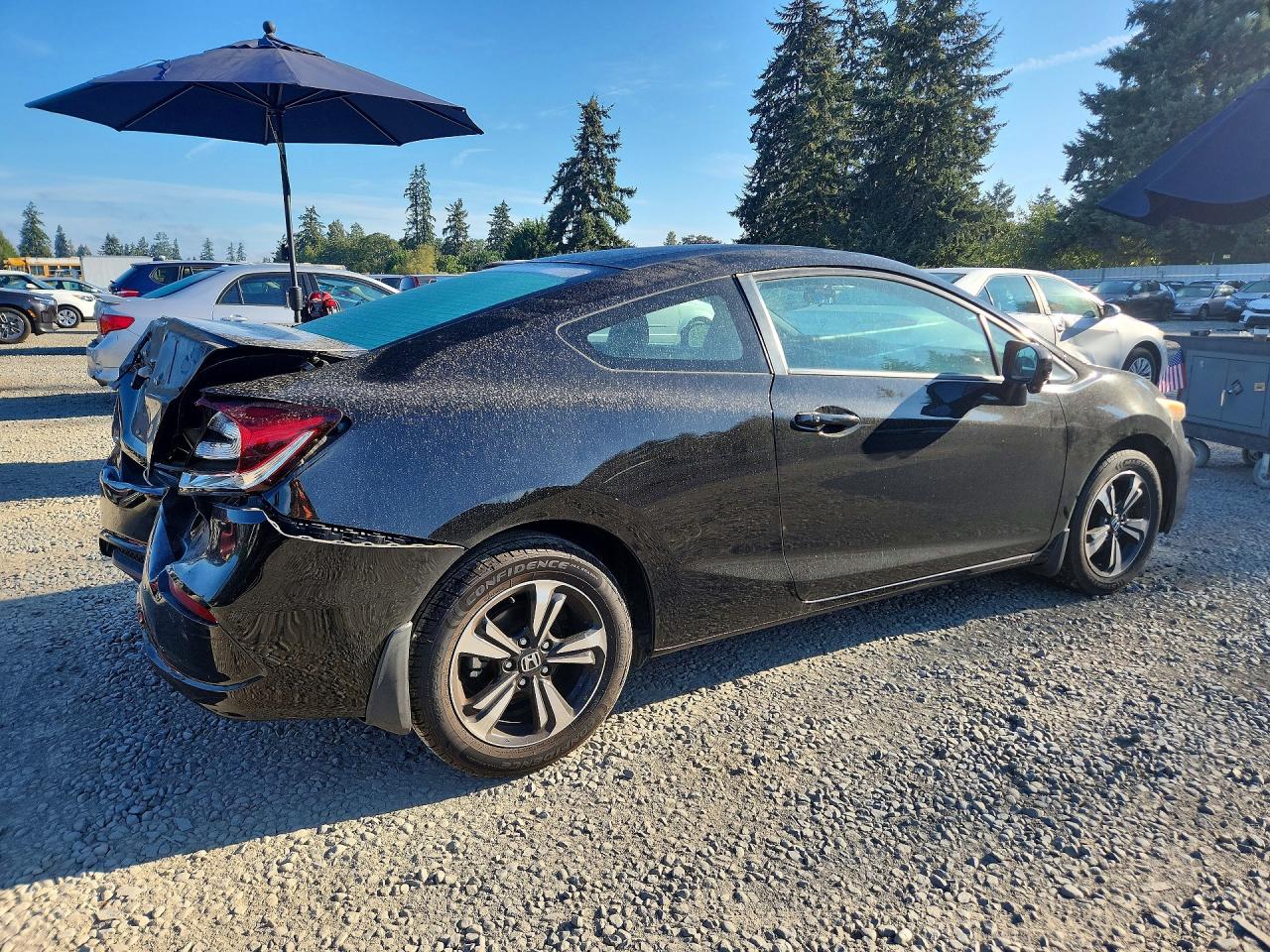 2015 Honda Civic Ex Черный vin: 2HGFG3B80FH512244