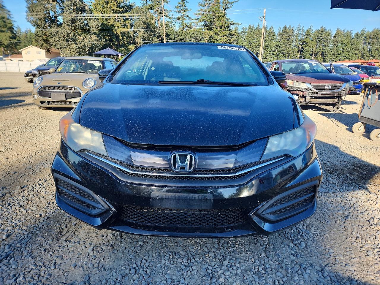 2015 Honda Civic Ex Черный vin: 2HGFG3B80FH512244