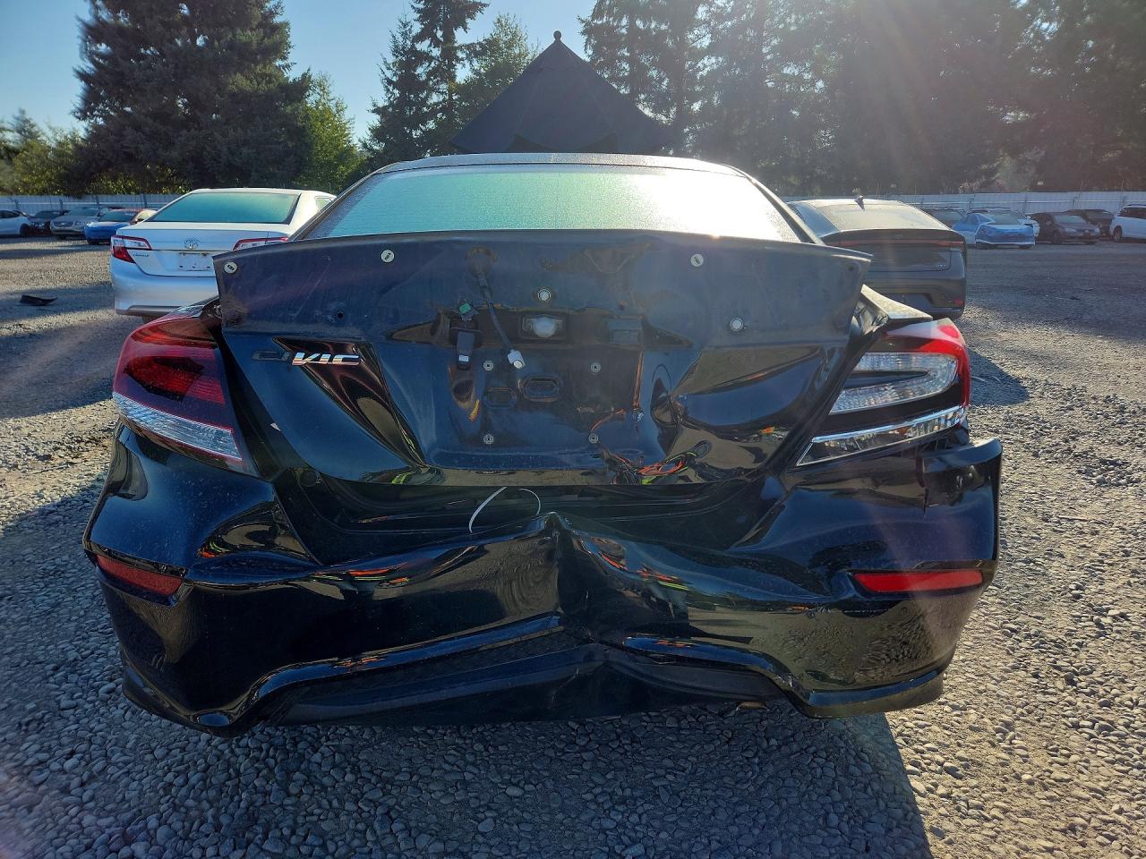 2015 Honda Civic Ex Черный vin: 2HGFG3B80FH512244