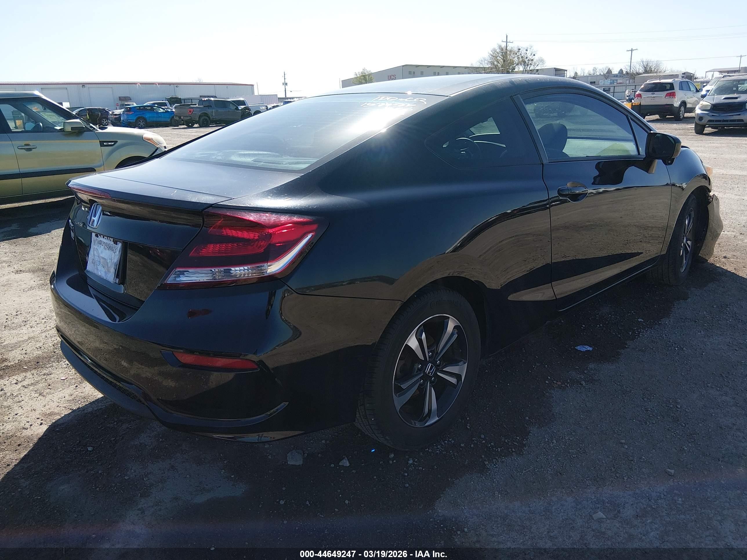2015 Honda Civic Ex Black vin: 2HGFG3B80FH515225