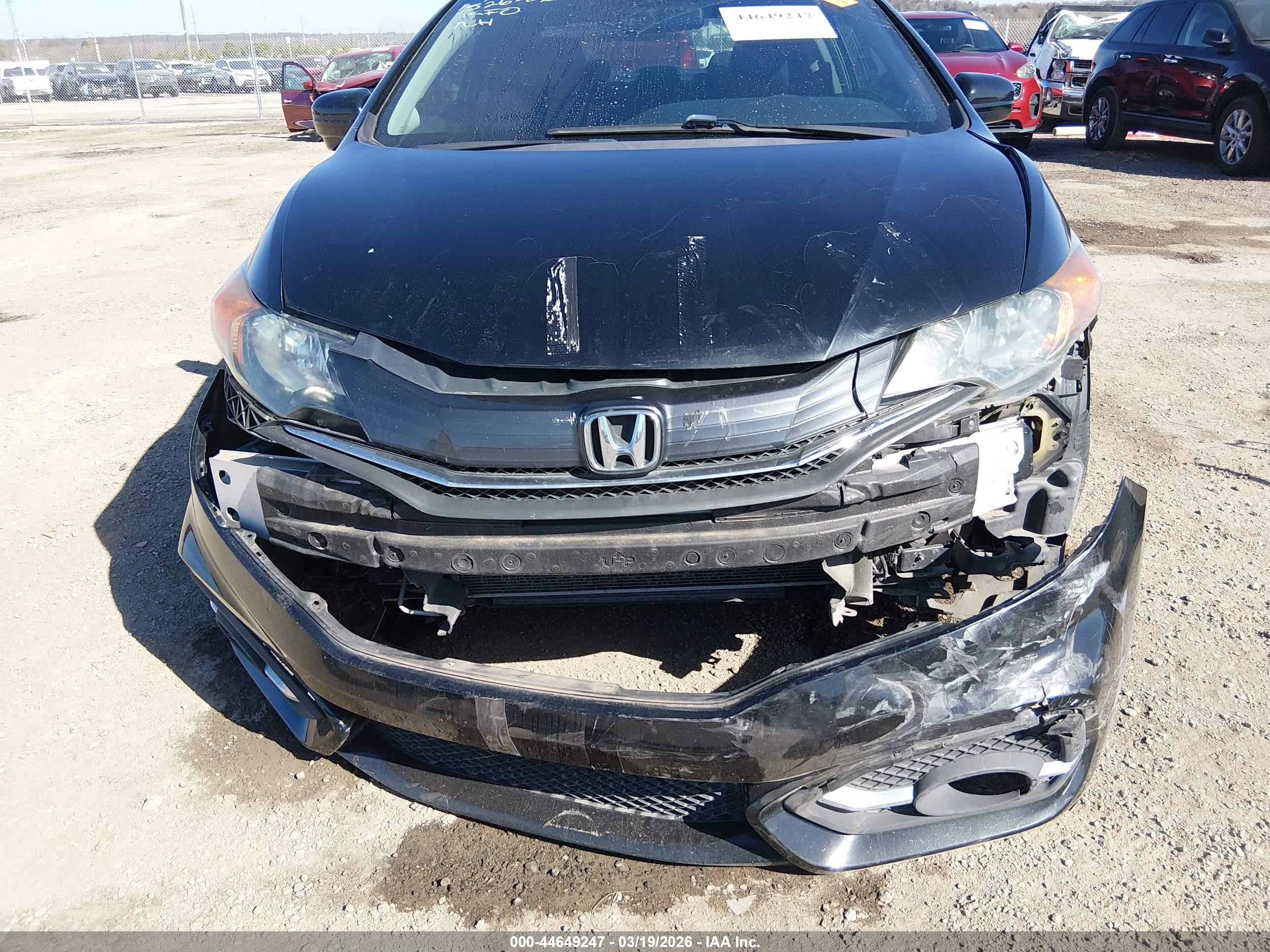 2015 Honda Civic Ex Black vin: 2HGFG3B80FH515225