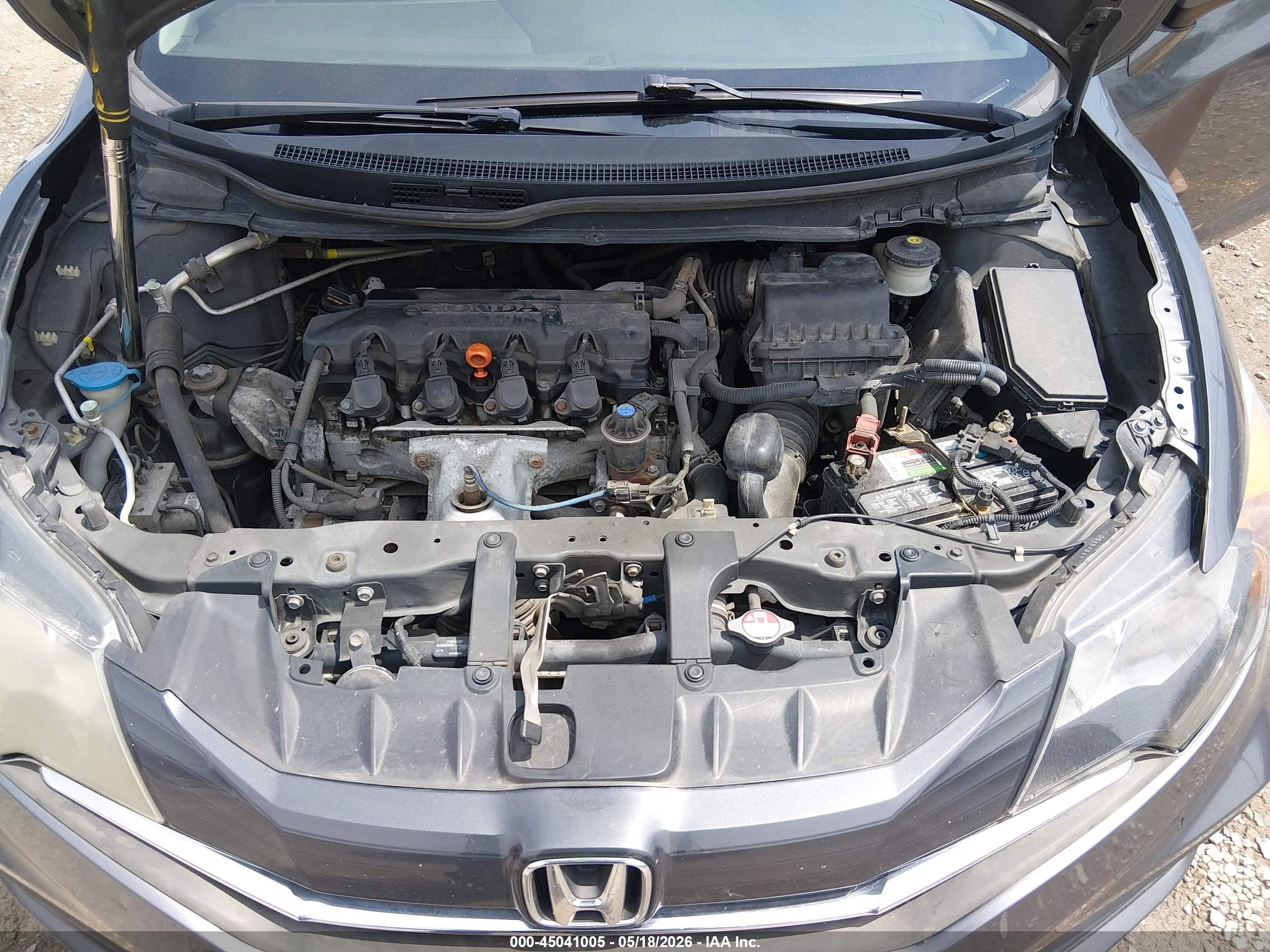 2015 Honda Civic Ex Gray vin: 2HGFG3B80FH519114