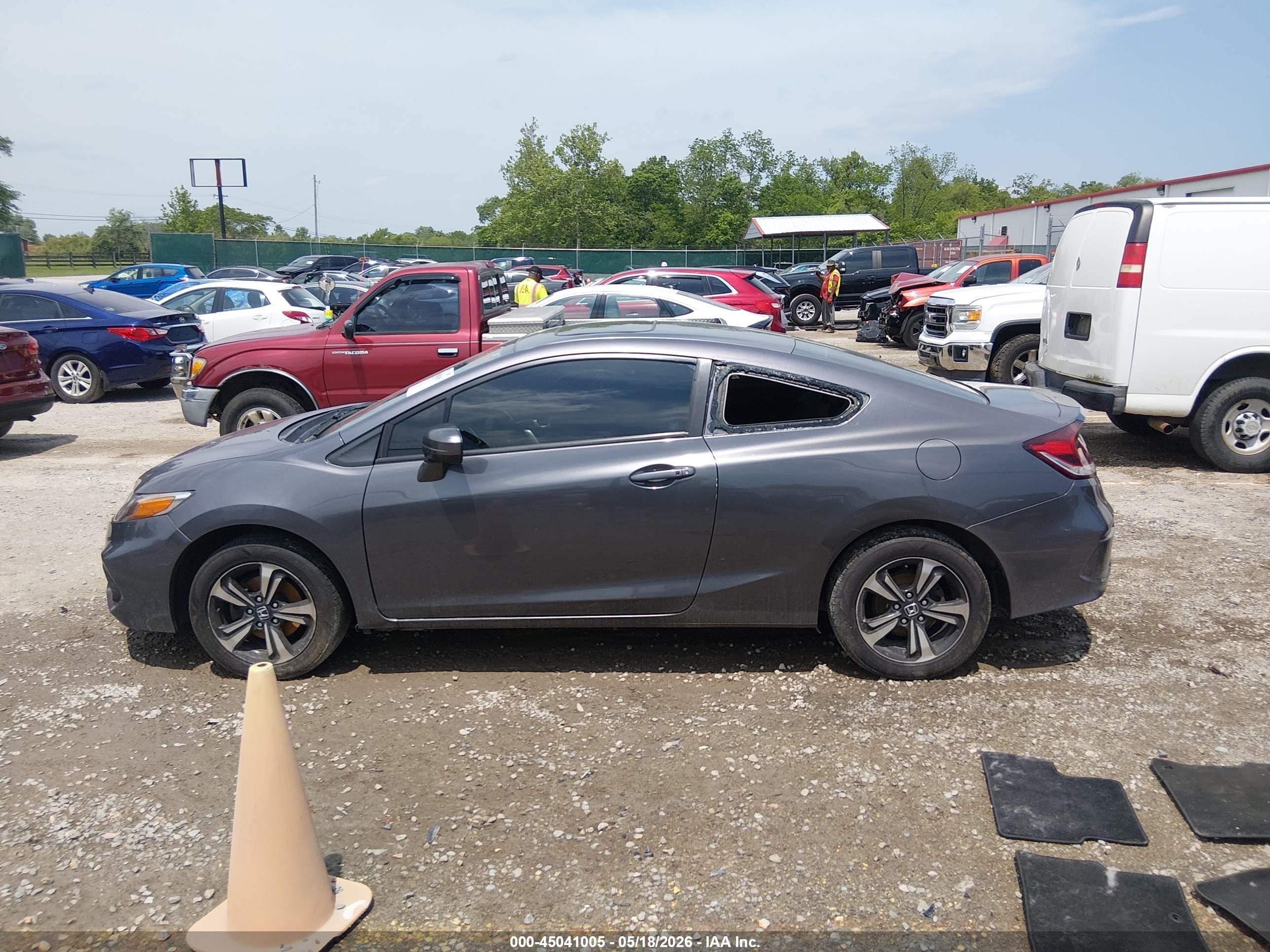 2015 Honda Civic Ex Gray vin: 2HGFG3B80FH519114