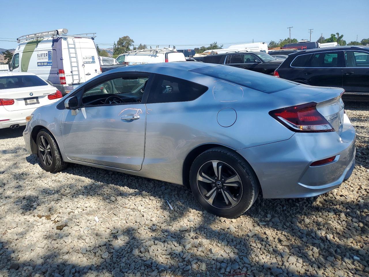 2015 Honda Civic Ex Gray vin: 2HGFG3B80FH520991