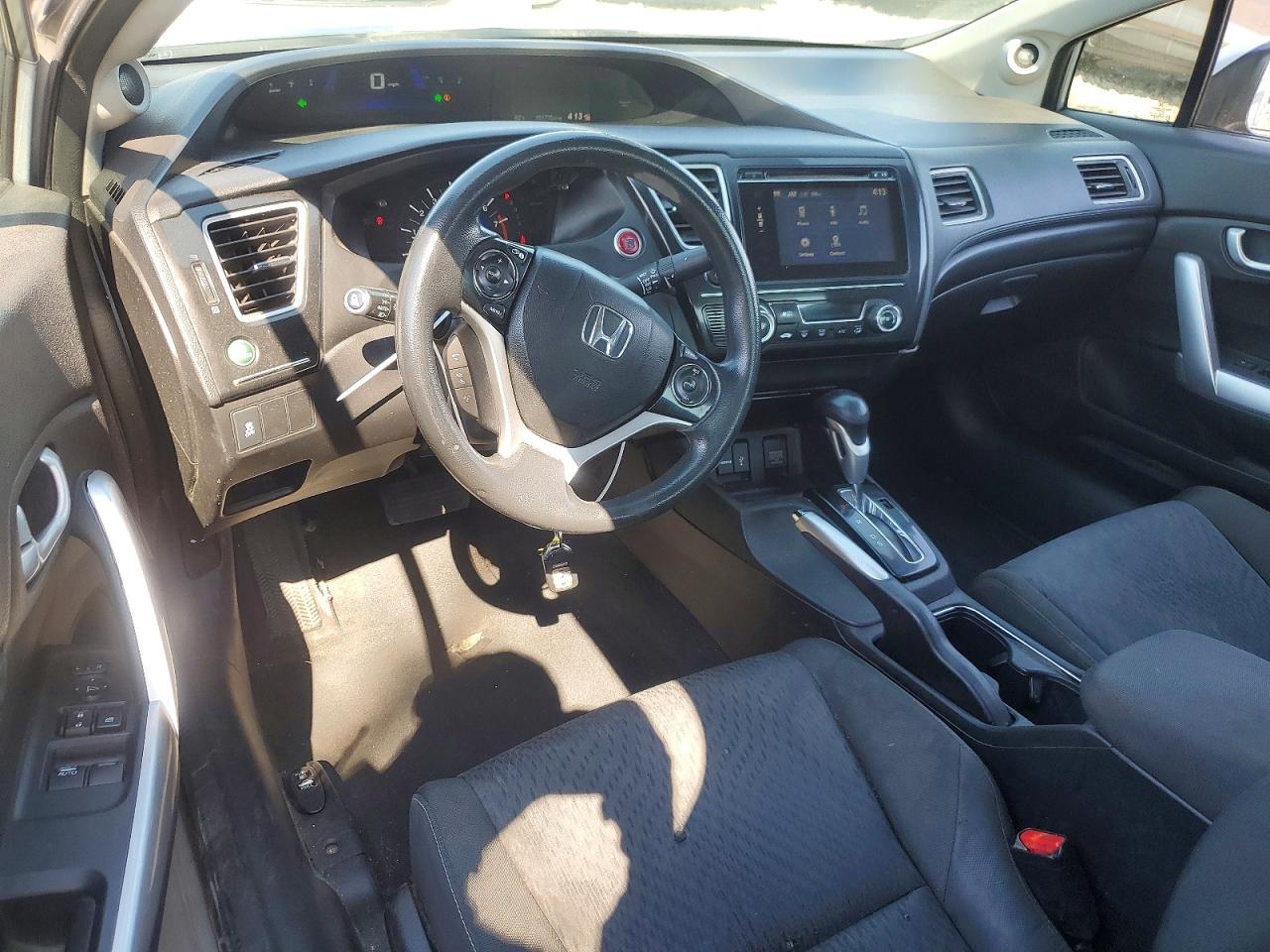 2015 Honda Civic Ex Gray vin: 2HGFG3B80FH520991