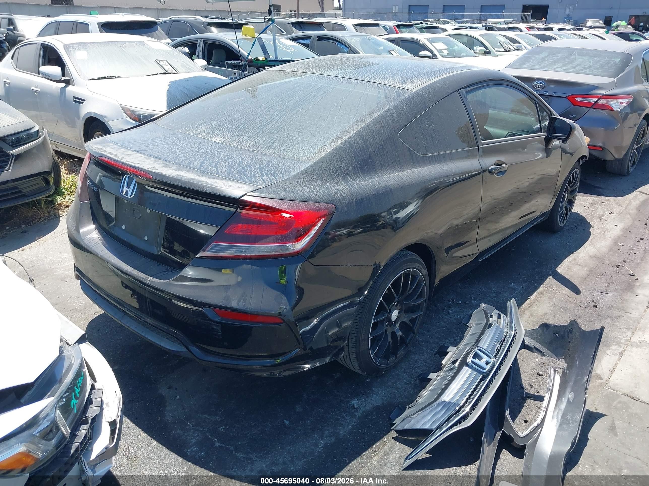 2015 Honda Civic Ex Black vin: 2HGFG3B80FH532591