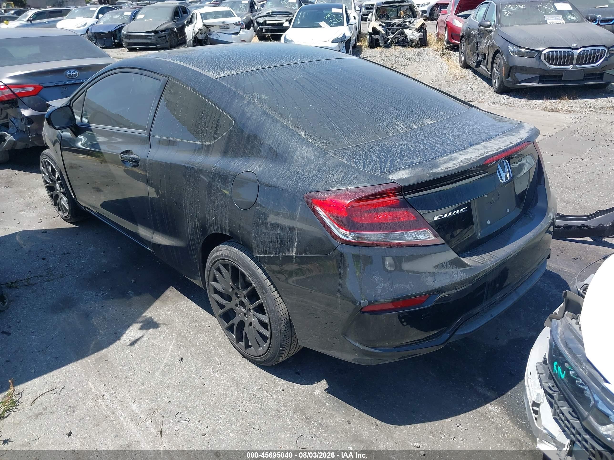 2015 Honda Civic Ex Black vin: 2HGFG3B80FH532591