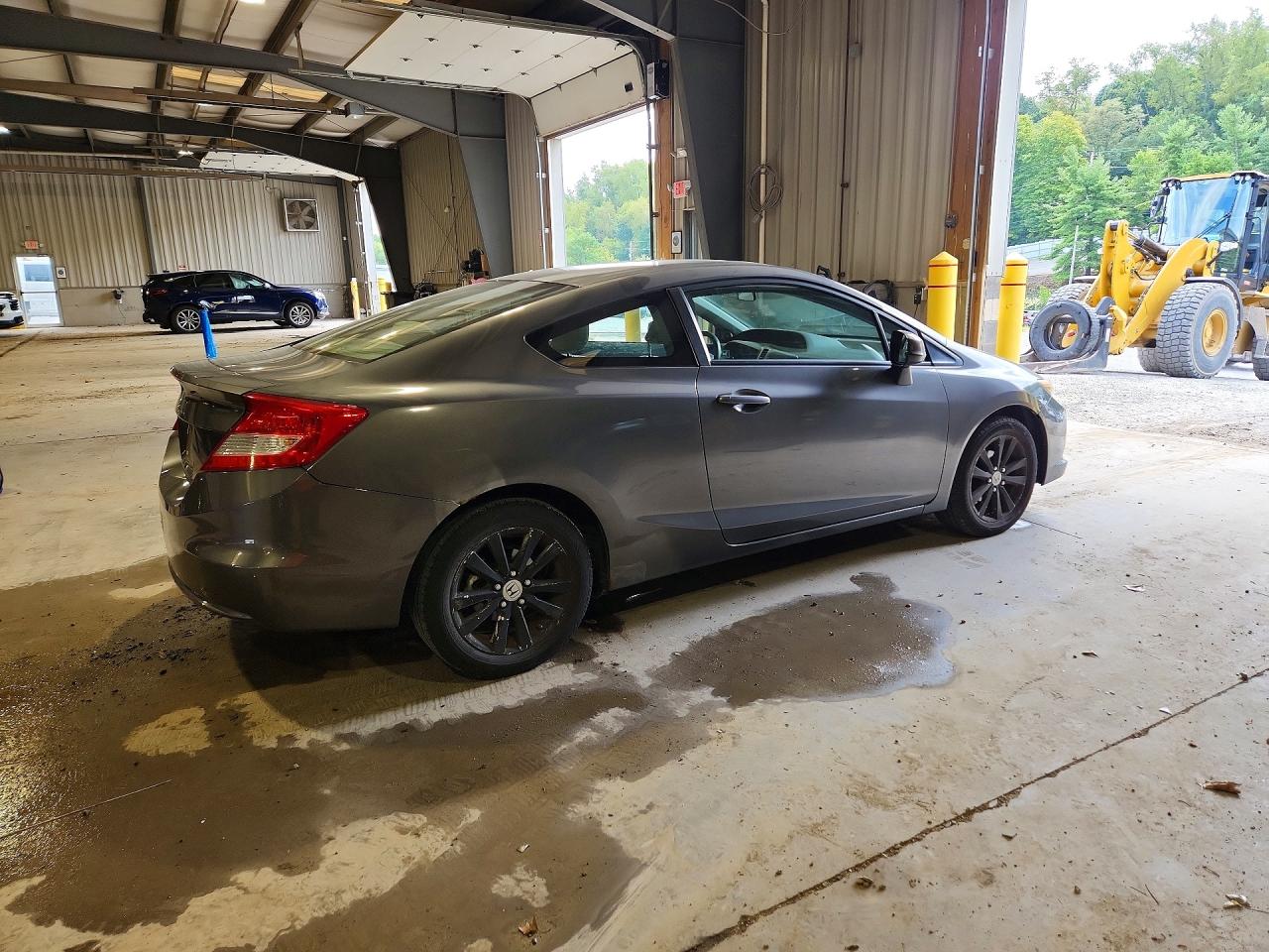 2012 Honda Civic Ex Gray vin: 2HGFG3B81CH527718