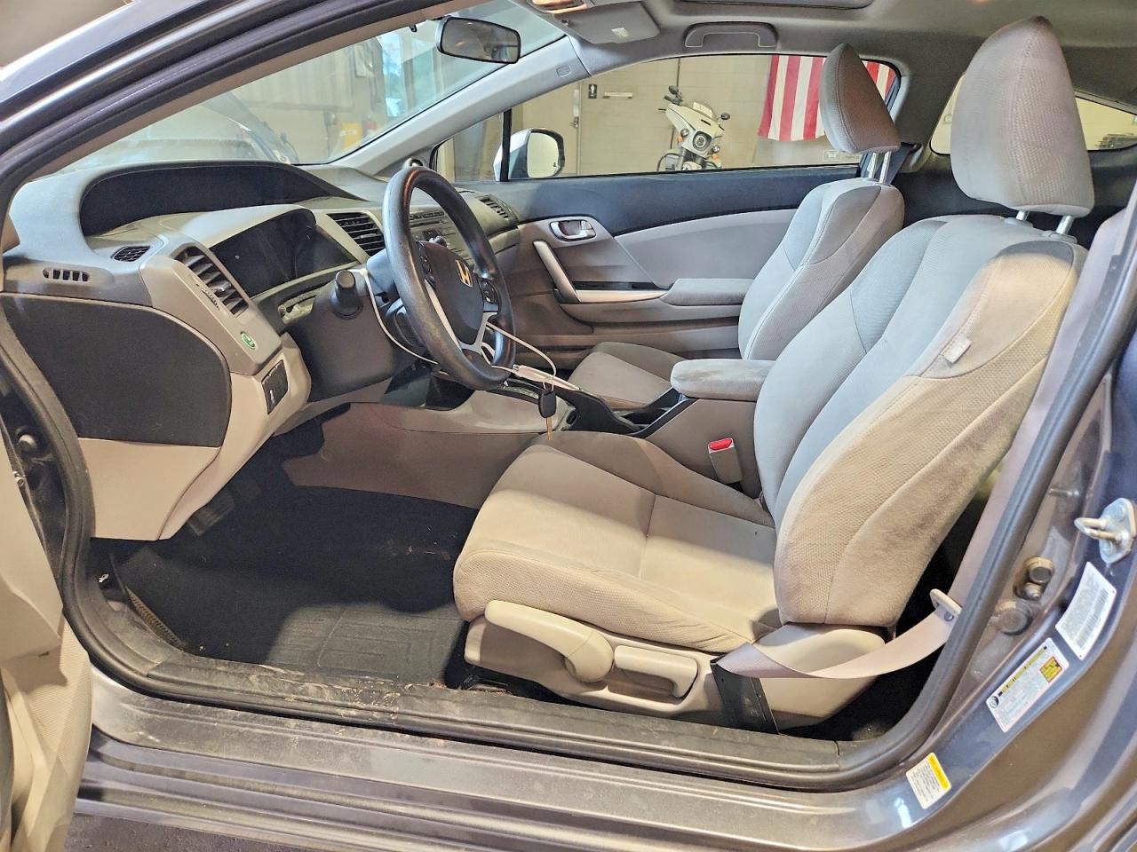 2012 Honda Civic Ex Gray vin: 2HGFG3B81CH527718