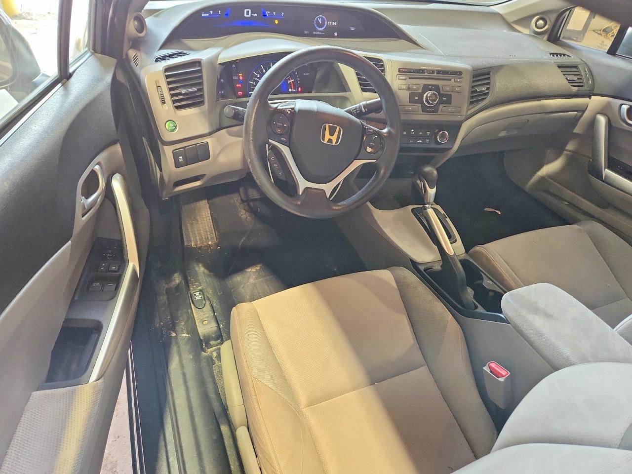 2012 Honda Civic Ex Gray vin: 2HGFG3B81CH527718