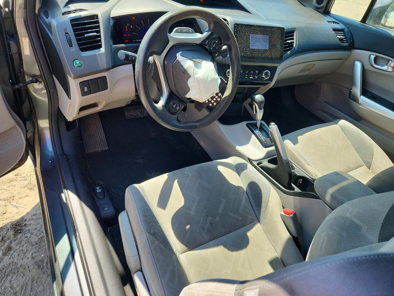 2012 Honda Civic Ex Серый vin: 2HGFG3B81CH537004