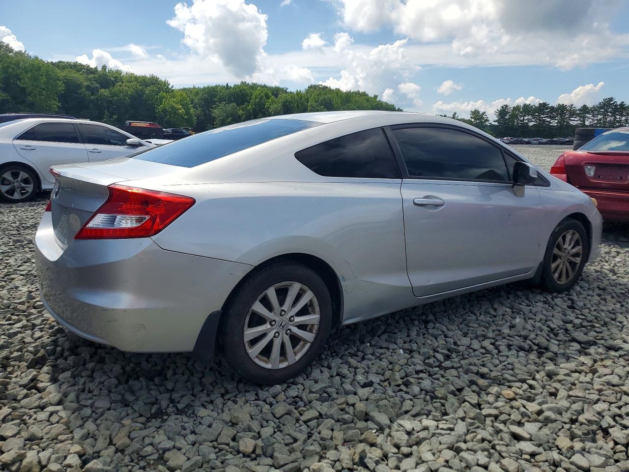 2012 Honda Civic Ex Silver vin: 2HGFG3B81CH546172