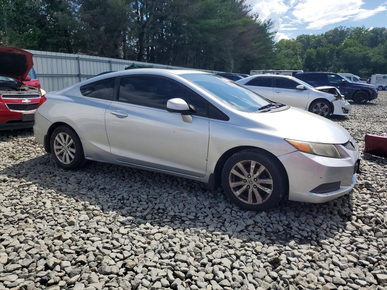 2012 Honda Civic Ex Silver vin: 2HGFG3B81CH546172